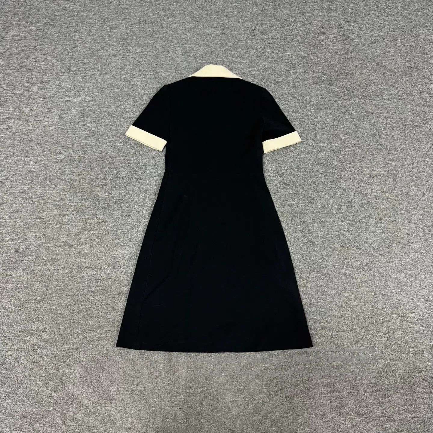 Gucci Guicci Black and white contrast color Waisted dress| Size S / US 4 / IT 40 - 2 Thumbnail