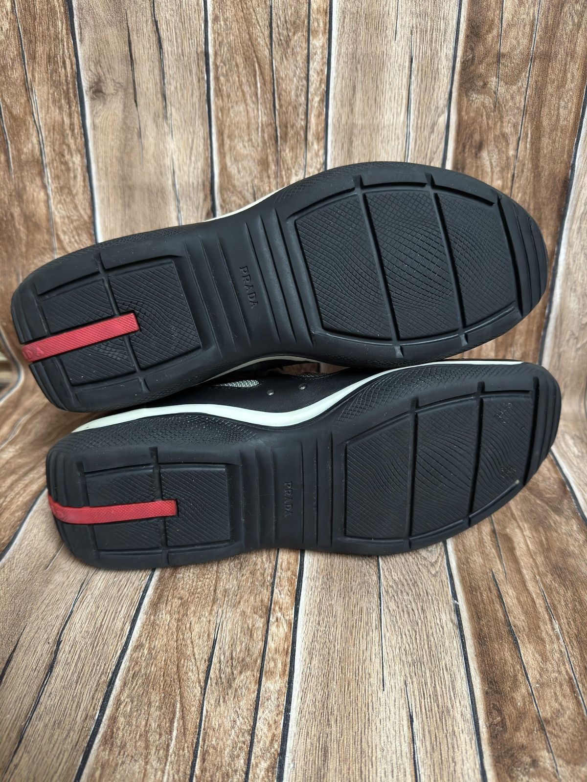 Prada America cup trainers black/grey Size US 11 / EU 44 - 18 Thumbnail