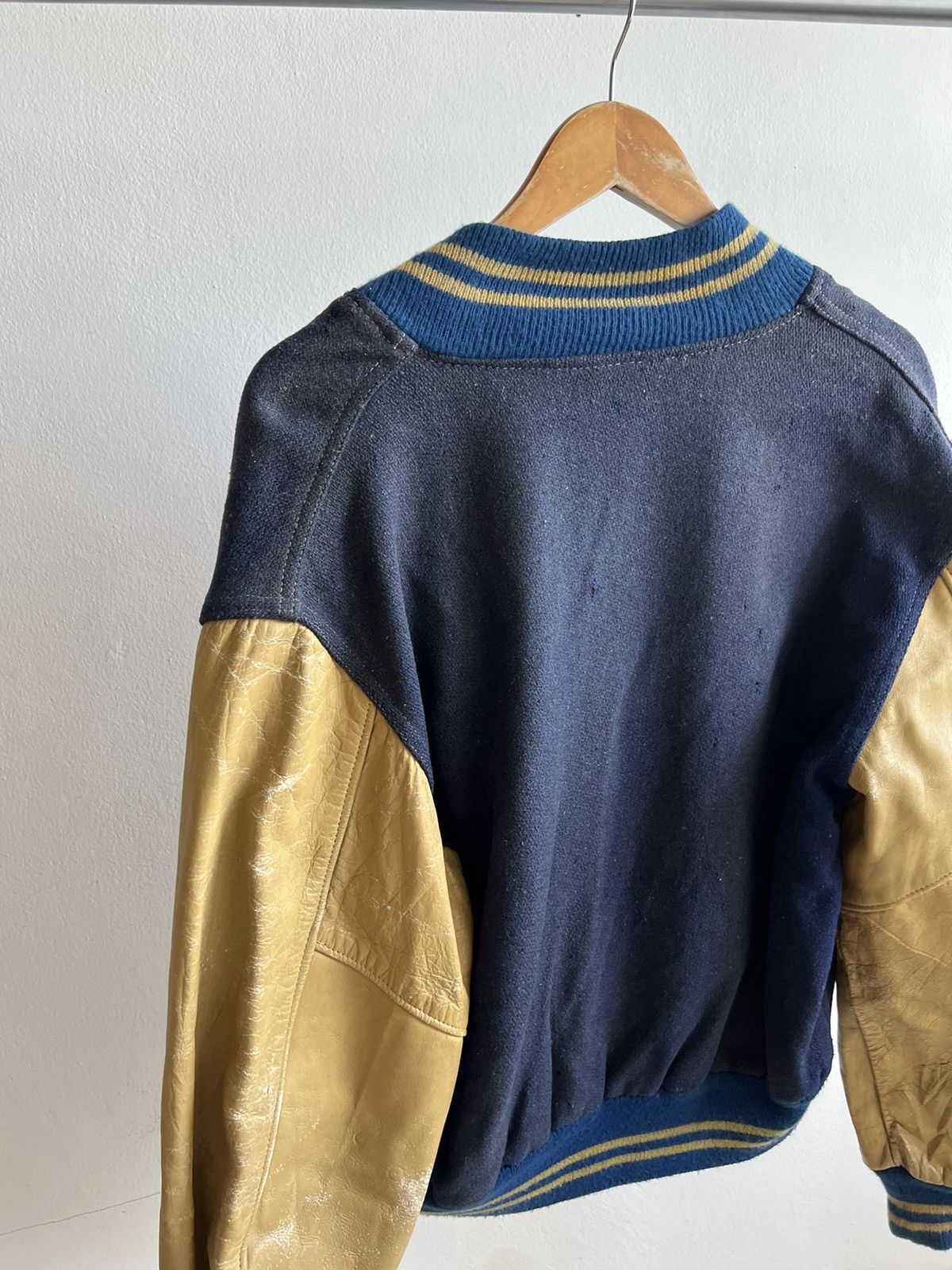 60s-70s Distressed Vintage Butwin Varsity Jacket