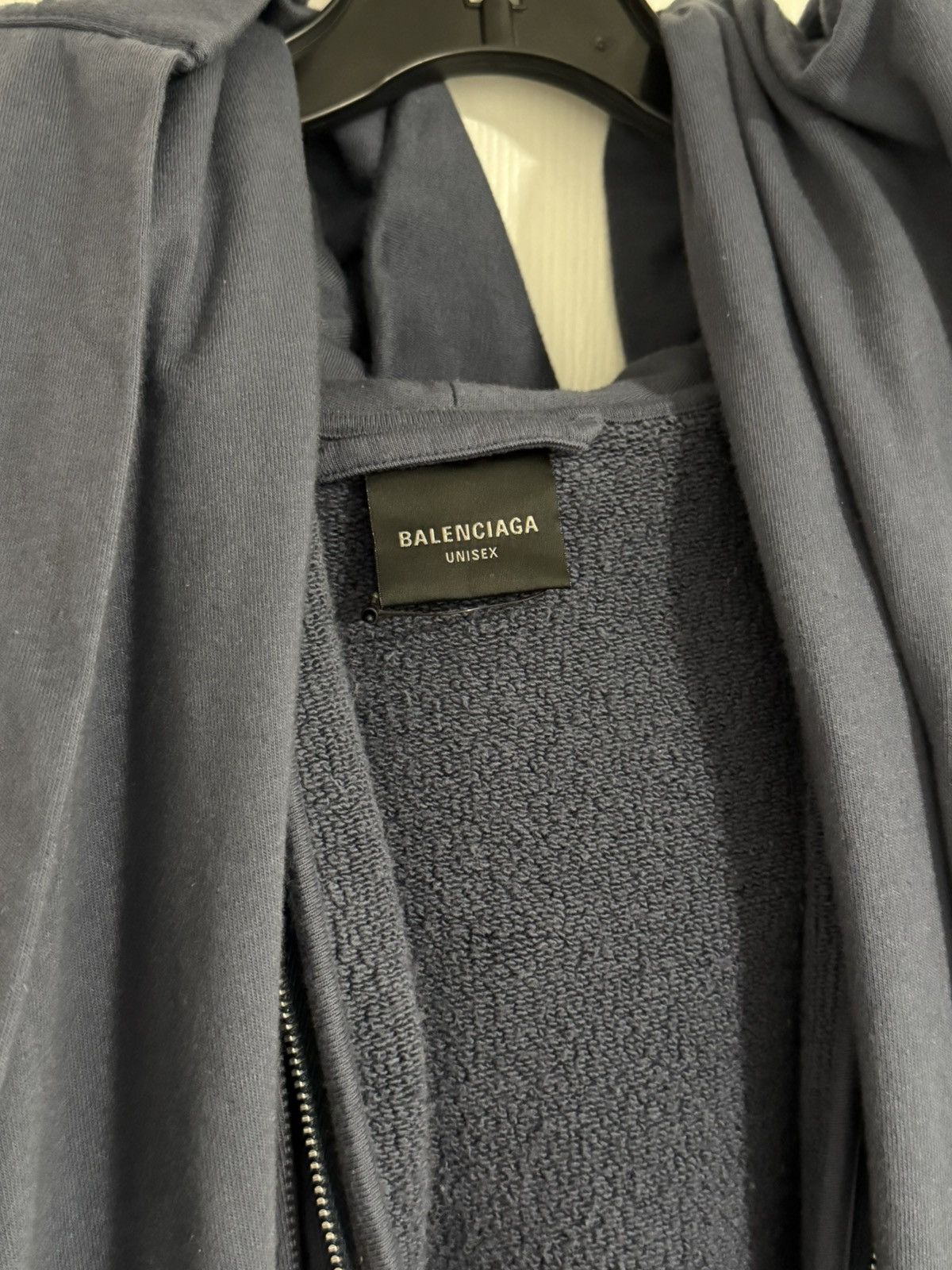 Balenciaga Balenciaga Navy incognito hoodie size small Size US S / EU 44-46 / 1 - 6 Thumbnail
