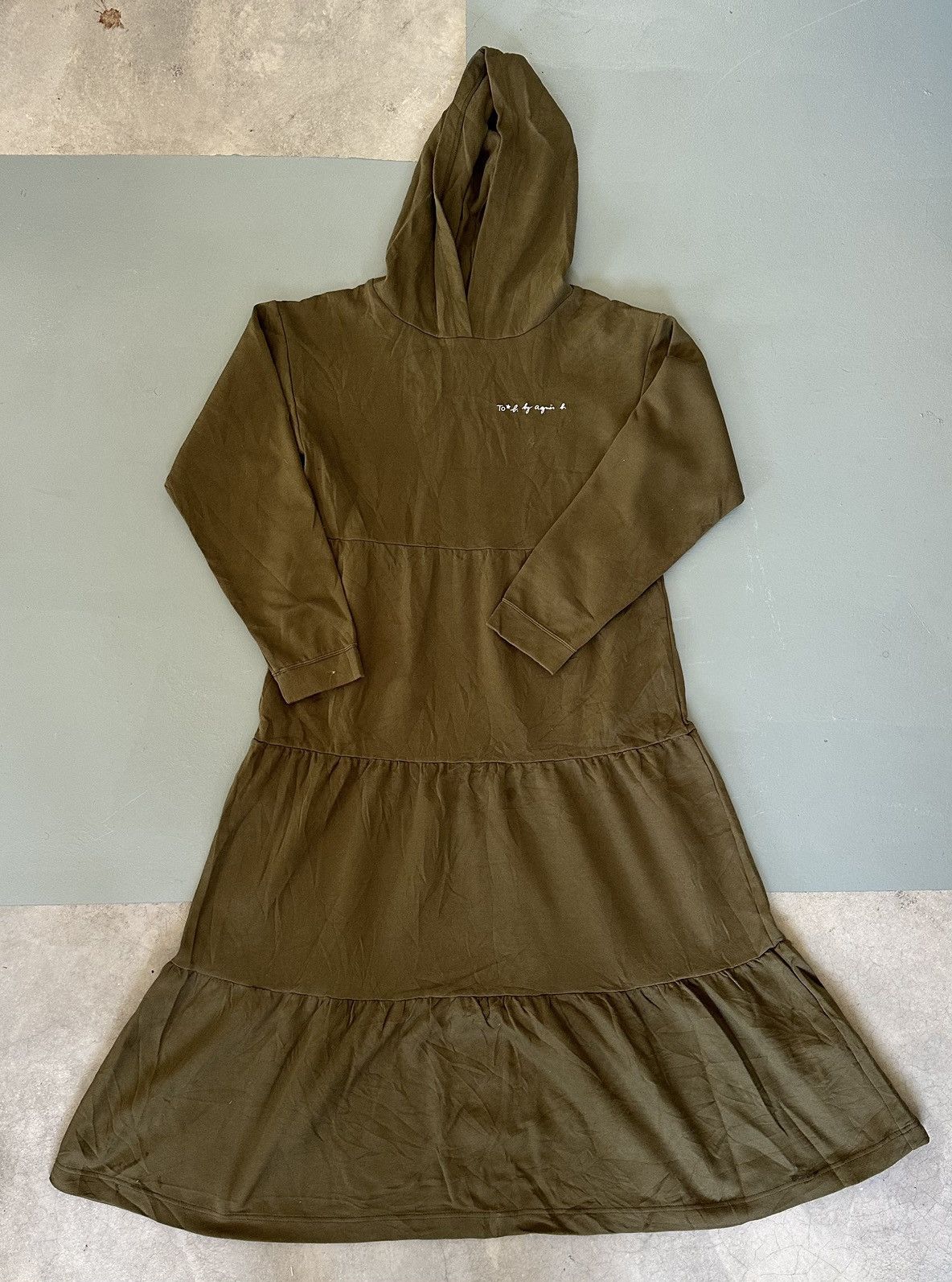 agnes b. VINTAGE TO B AGNES B LONG DRESSED HOODIE Size M / US 6-8 / IT 42-44 - 1 Thumbnail