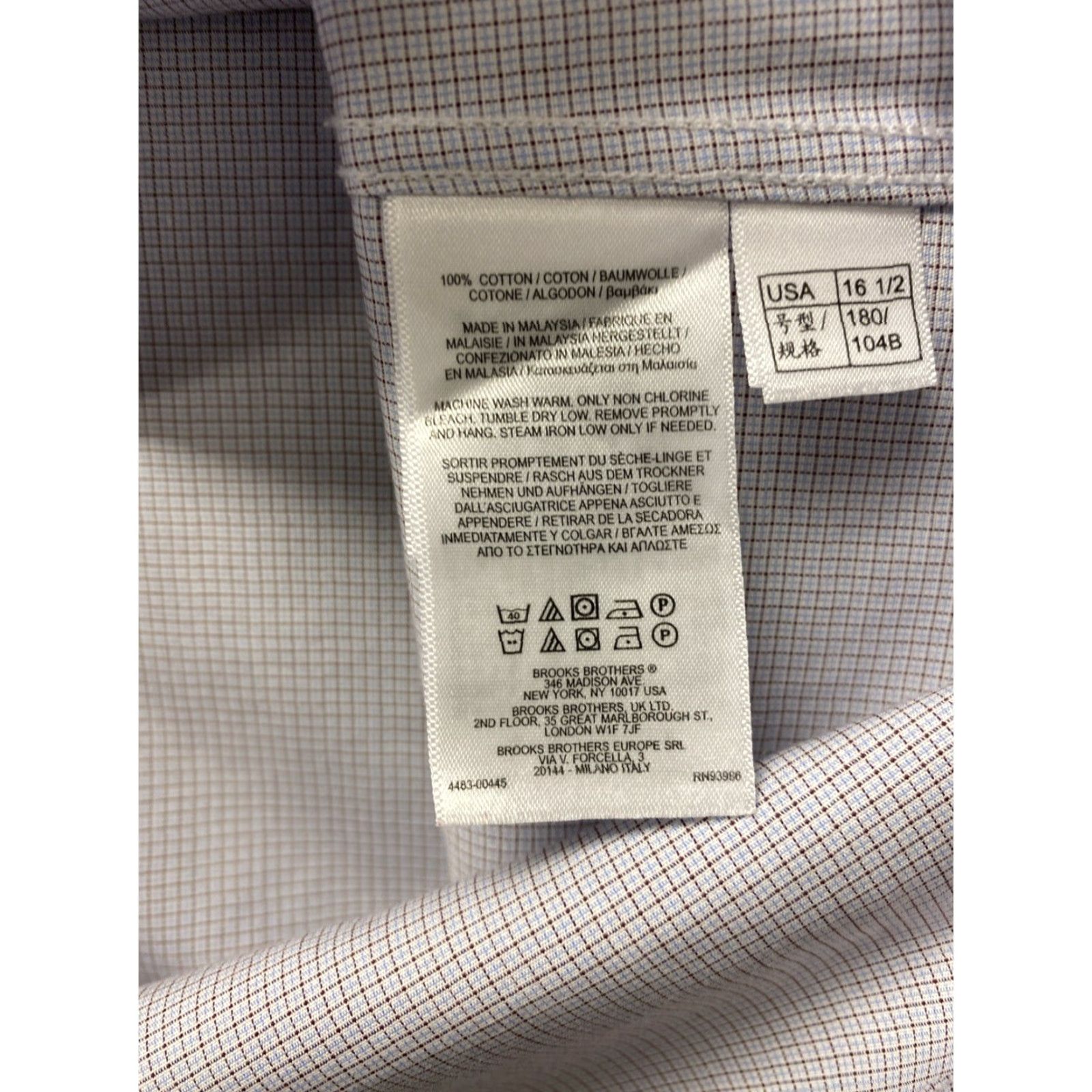 dressbarn fit and flare dresses Made-in-USA Blue Pinpoint Oxford Point Collar Shirt