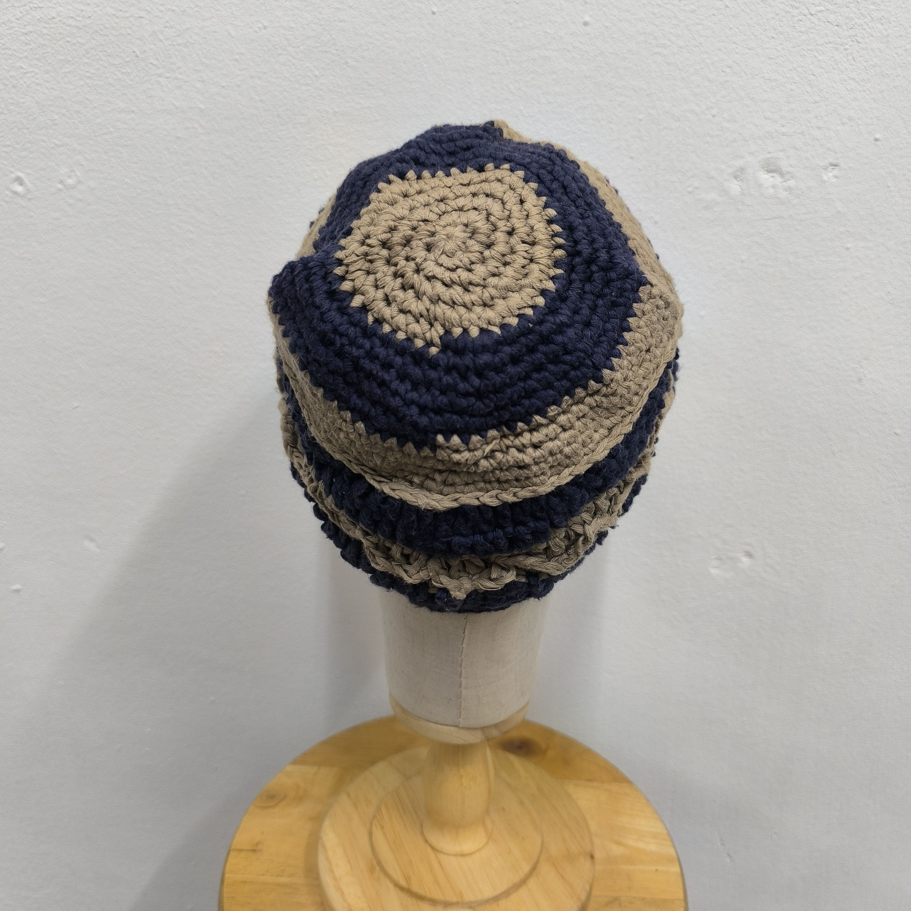 Japanese Brand ✨ Japanese brand coen tokyo patch stripes visor beanie hat Size ONE SIZE - 3 Thumbnail