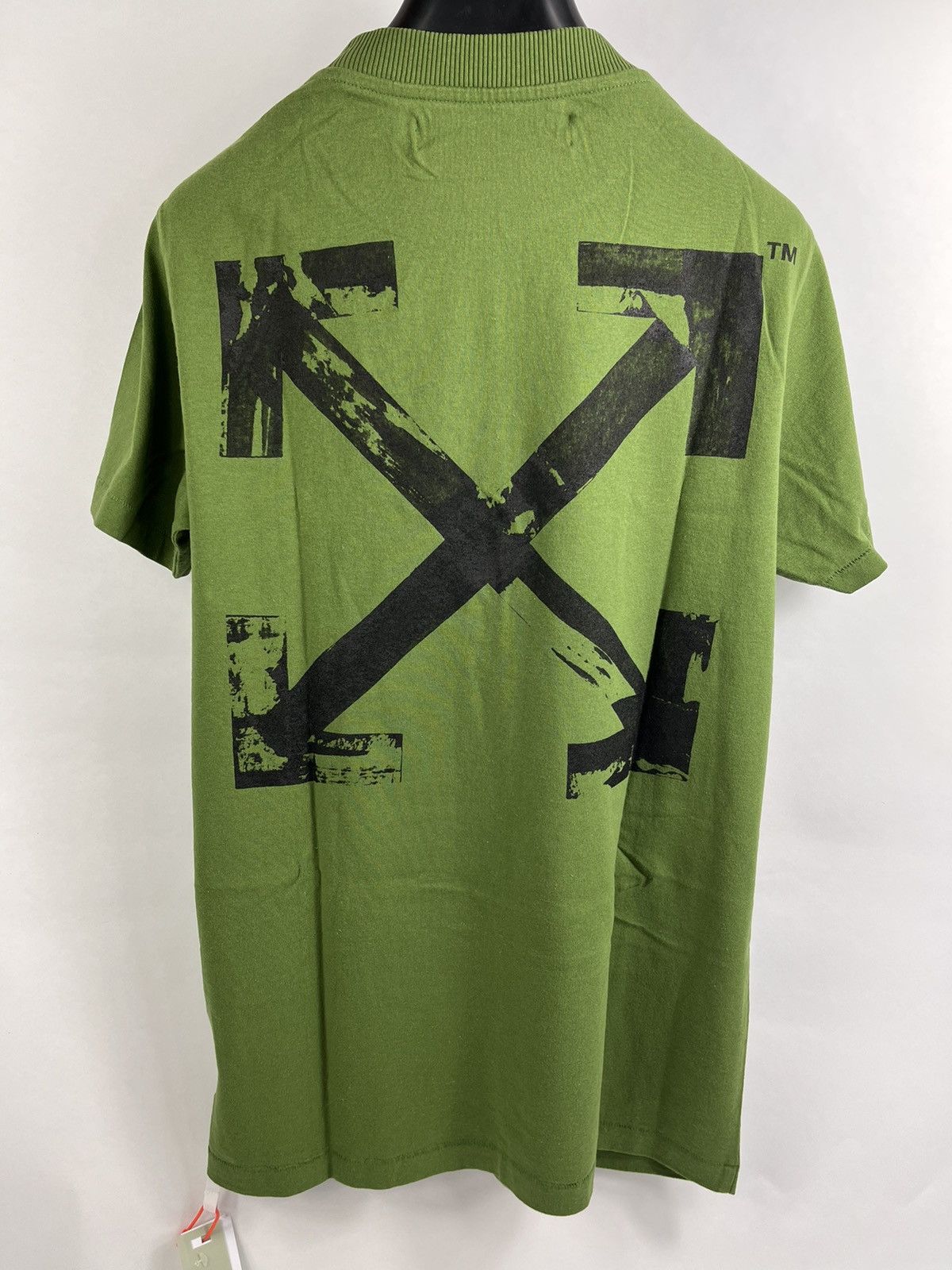 Off-White HARRODS GREEN EXCLUSIVE TO HARRODS LONODN LOGO PRINT T-SHIRT Size US M / EU 48-50 / 2 - 2 Thumbnail