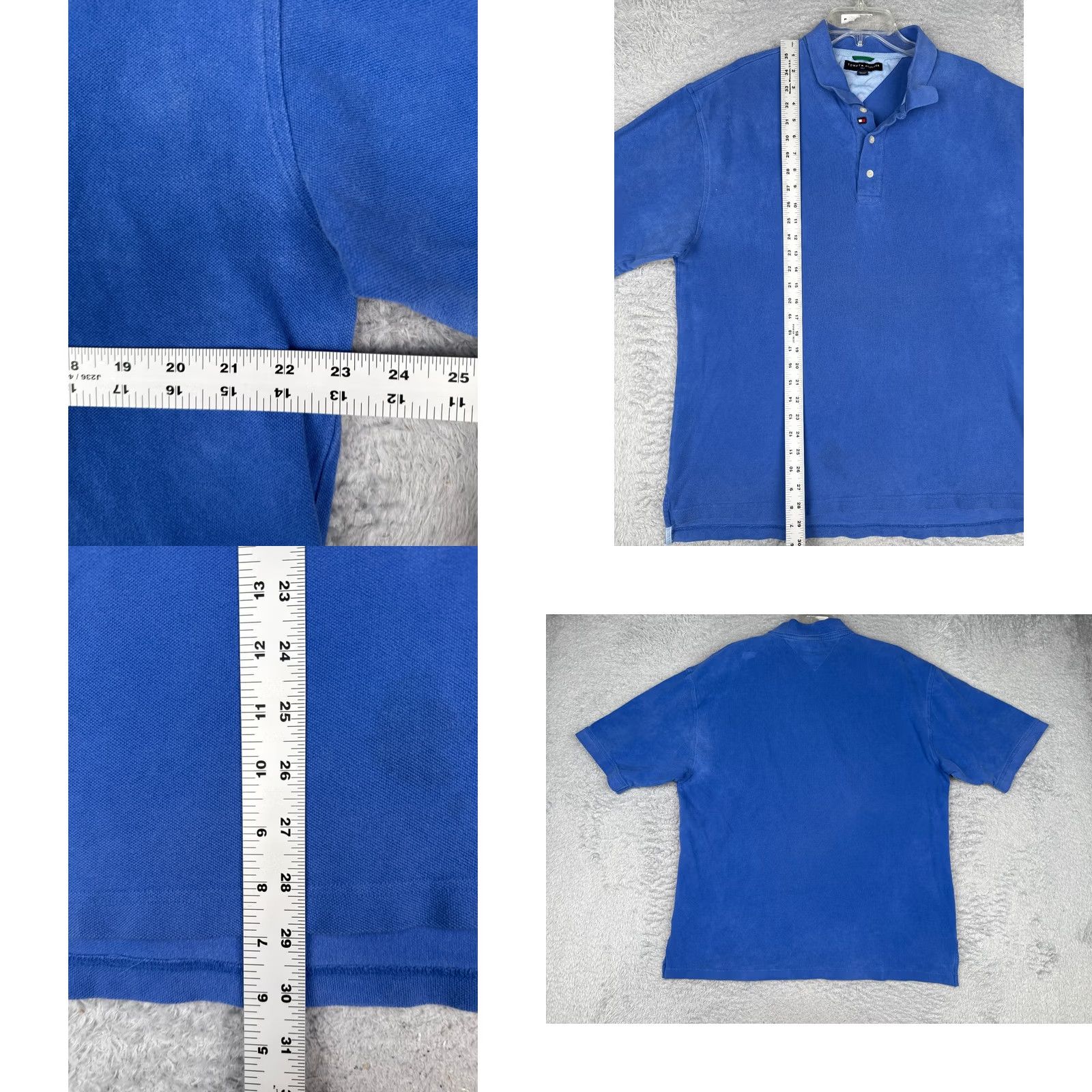 Tommy Hilfiger Tommy Hilfiger Polo Shirt Men 2XL 100% Cotton Short Sleeve Blue Classic Polo Shirt 2XL Mens Size US XXL / EU 58 / 5 - 8 Thumbnail
