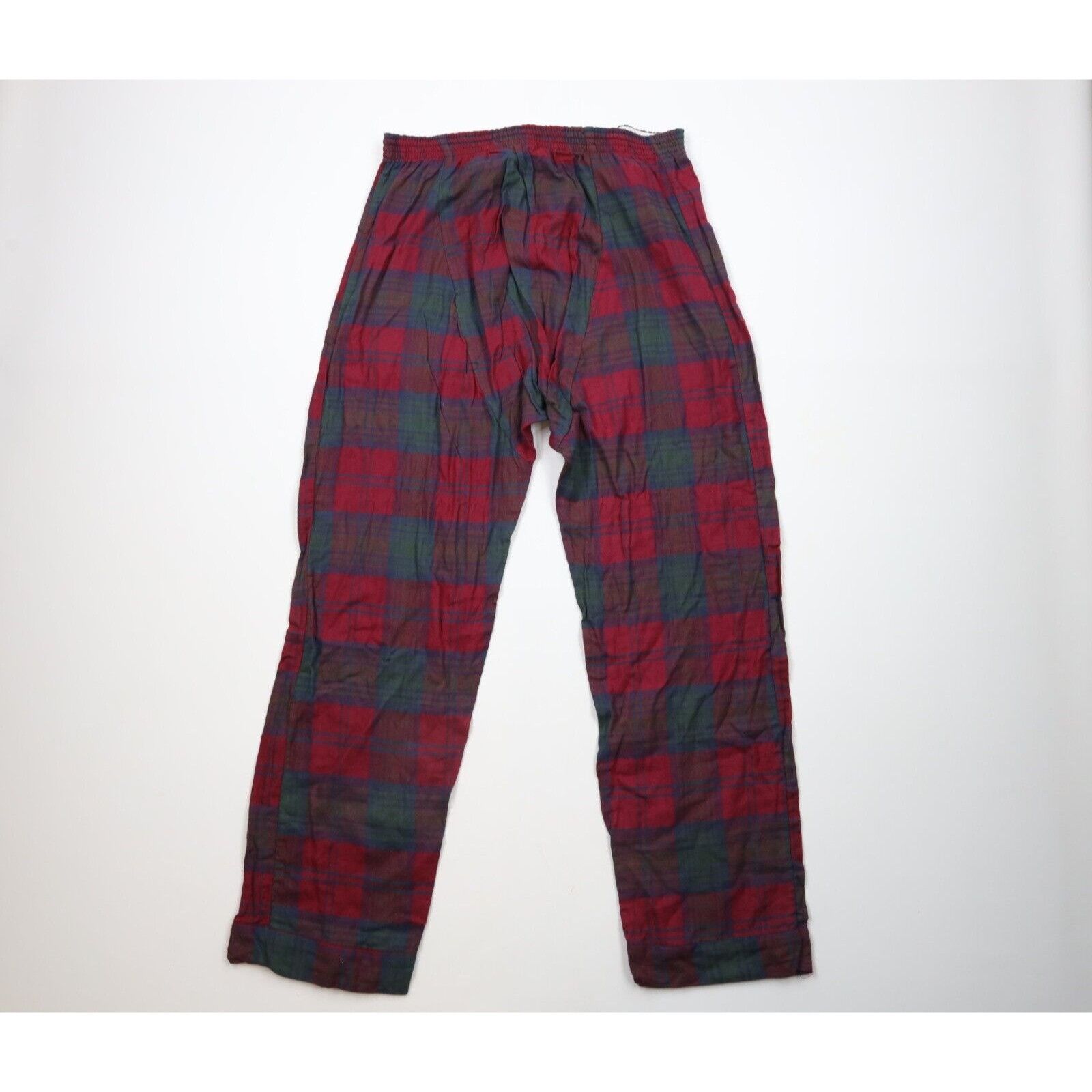 Vintage Deadstock Vintage 90s 2 Piece Flannel Pajamas Set Size US L / EU 52-54 / 3 - 12 Thumbnail