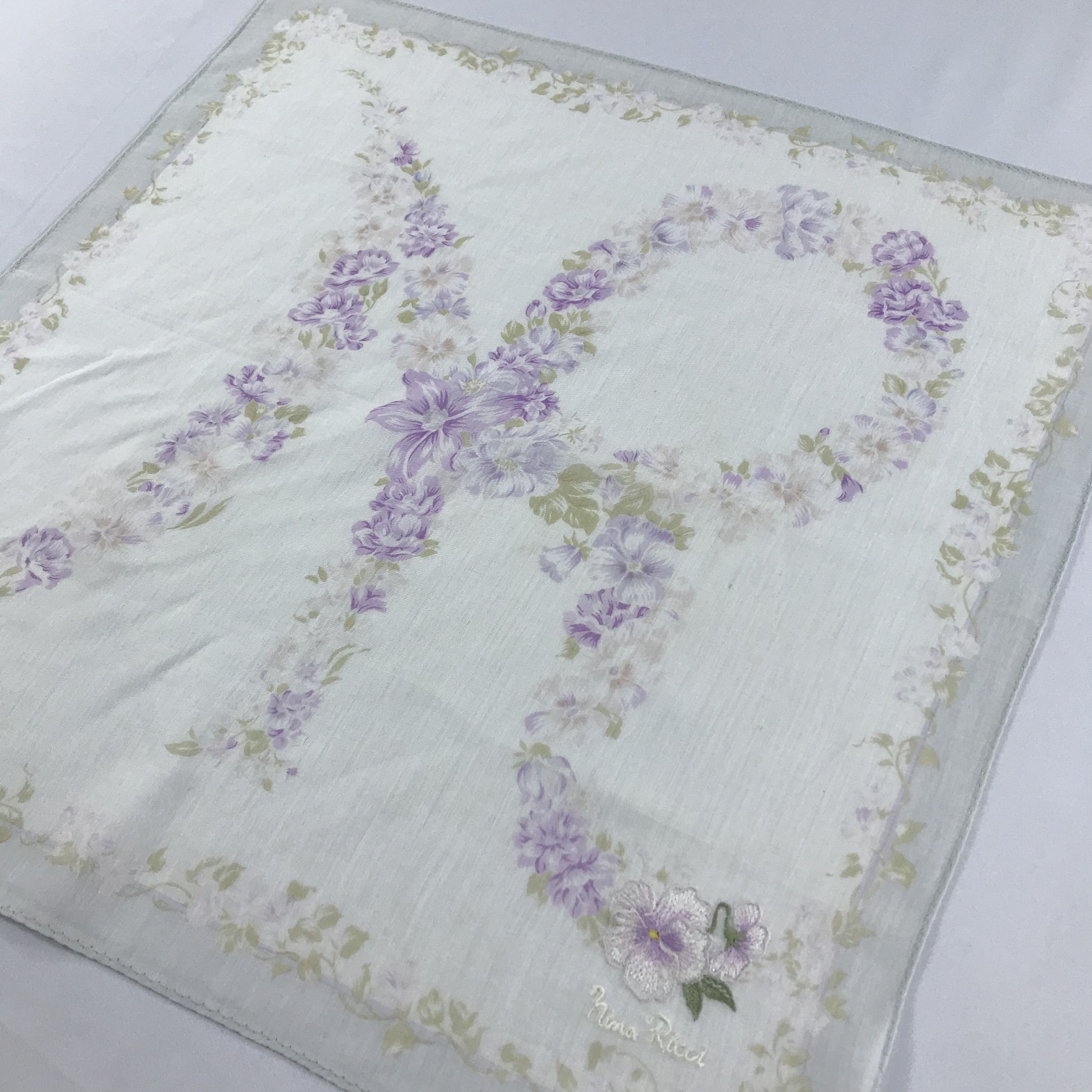 Nina Ricci Nina Ricci NR Handkerchief Neckerchief Bandana H1022 Size ONE SIZE - 4 Thumbnail
