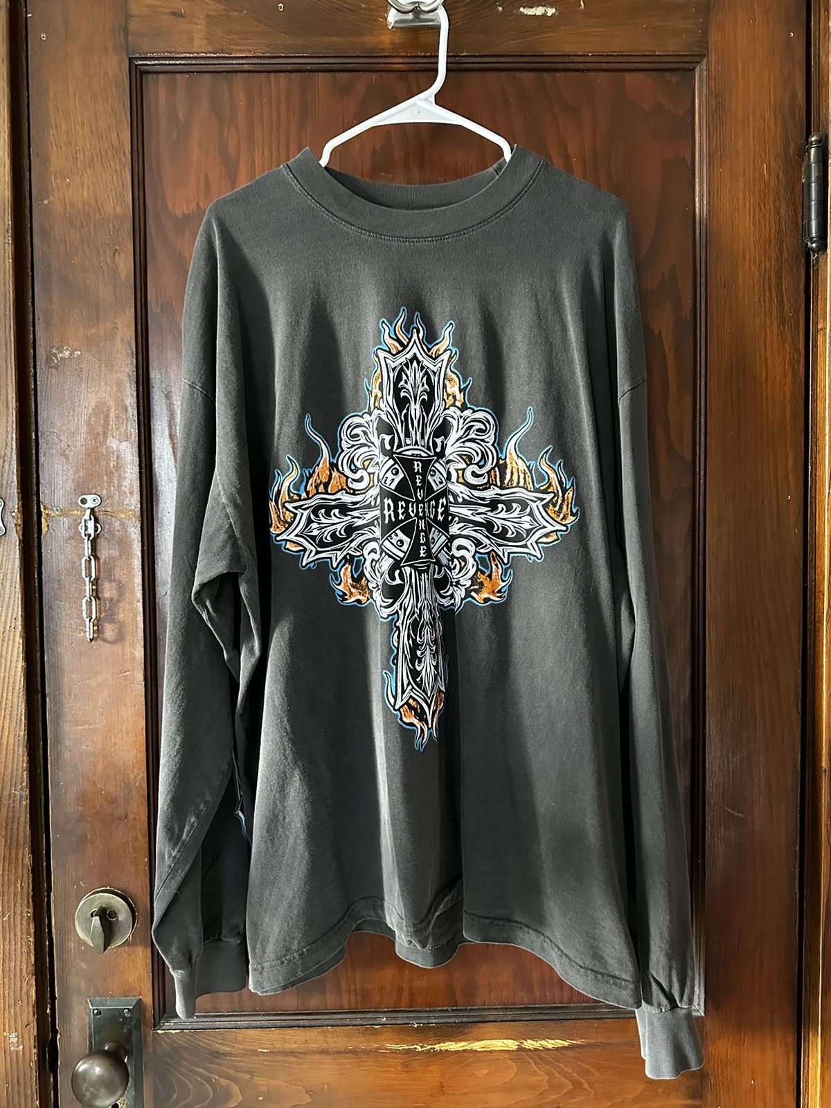 Revenge Revenge Ironcrest Long Sleeve Vintage Size US XXL / EU 58 / 5 - 1 Thumbnail