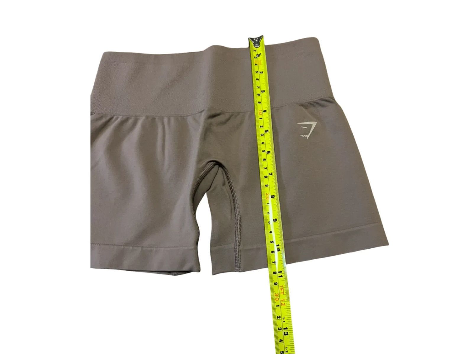 Gymshark Gymshark Womens Soft V1 Slit Shorts XS Pink/Gray Size 22" - 5 Thumbnail