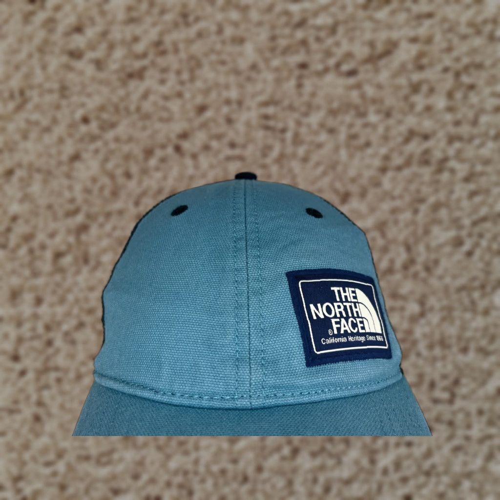 The North Face The North Face Hat Cap Snap Back Adult OS Blue Poly Trucker California Heritage Size ONE SIZE - 1 Thumbnail