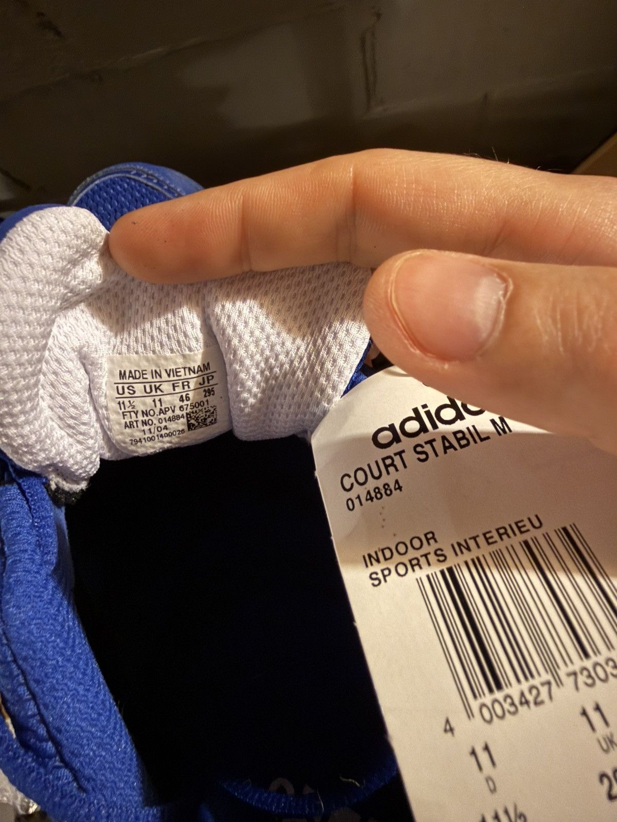 Adidas OG Adidas Court Stabil M NWT US 11.5 EU 46 Size US 11.5 / EU 44-45 - 9 Thumbnail