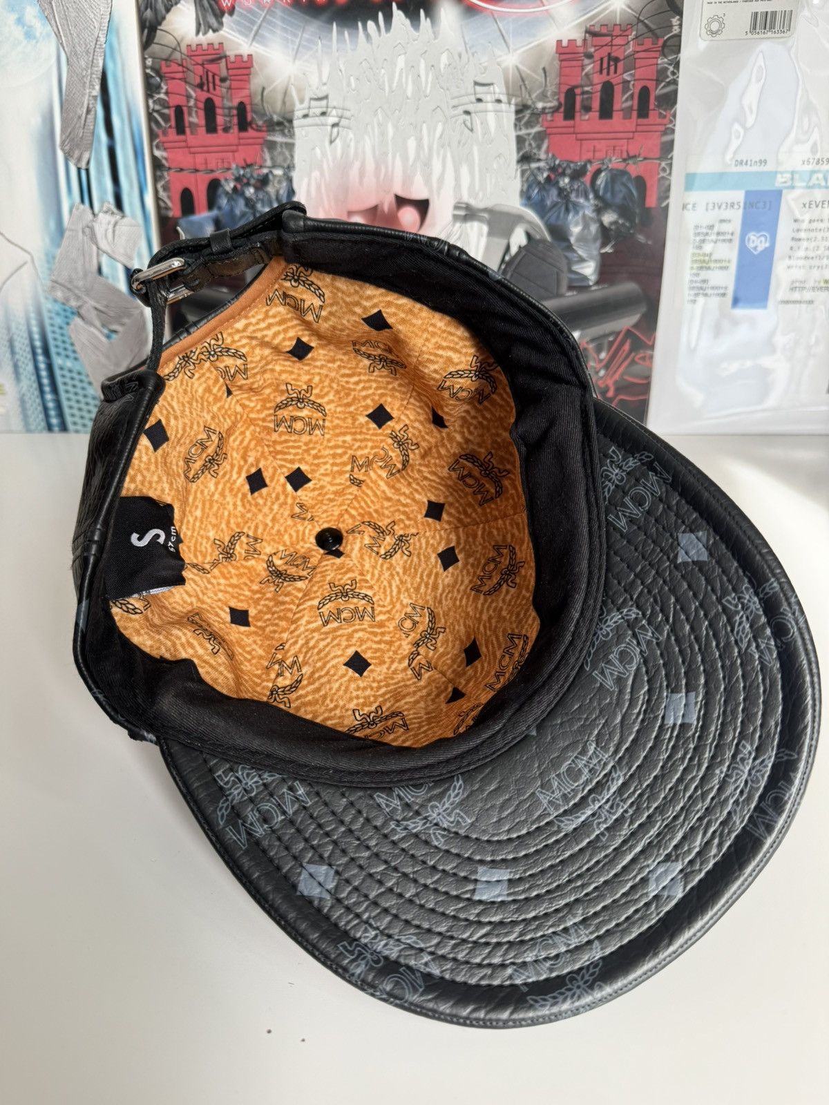 MCM Mcm leather monogram cap black luxury designer Made in Japan Size ONE SIZE - 14 Thumbnail