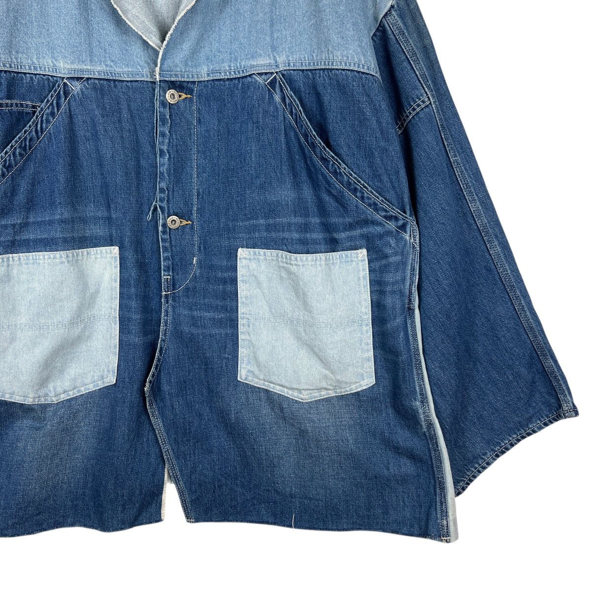 Ciaopanic Etsinta by Ciaopanic Denim Patchwork Jacket Size US L / EU 52-54 / 3 - 6 Thumbnail
