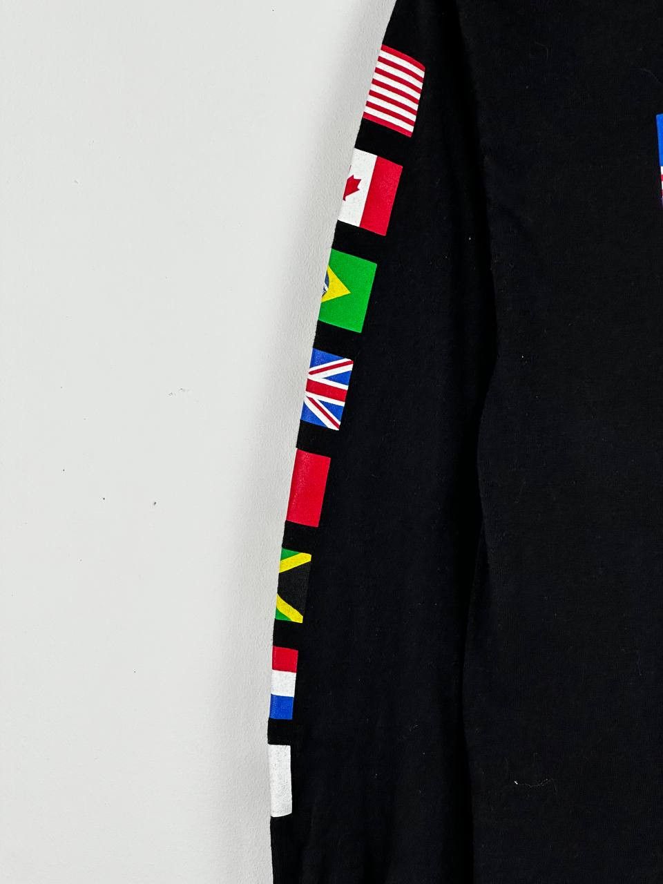 Huf Huf Country Flags Black Long Sleeve Skate T Shirt Size US S / EU 44-46 / 1 - 5 Thumbnail