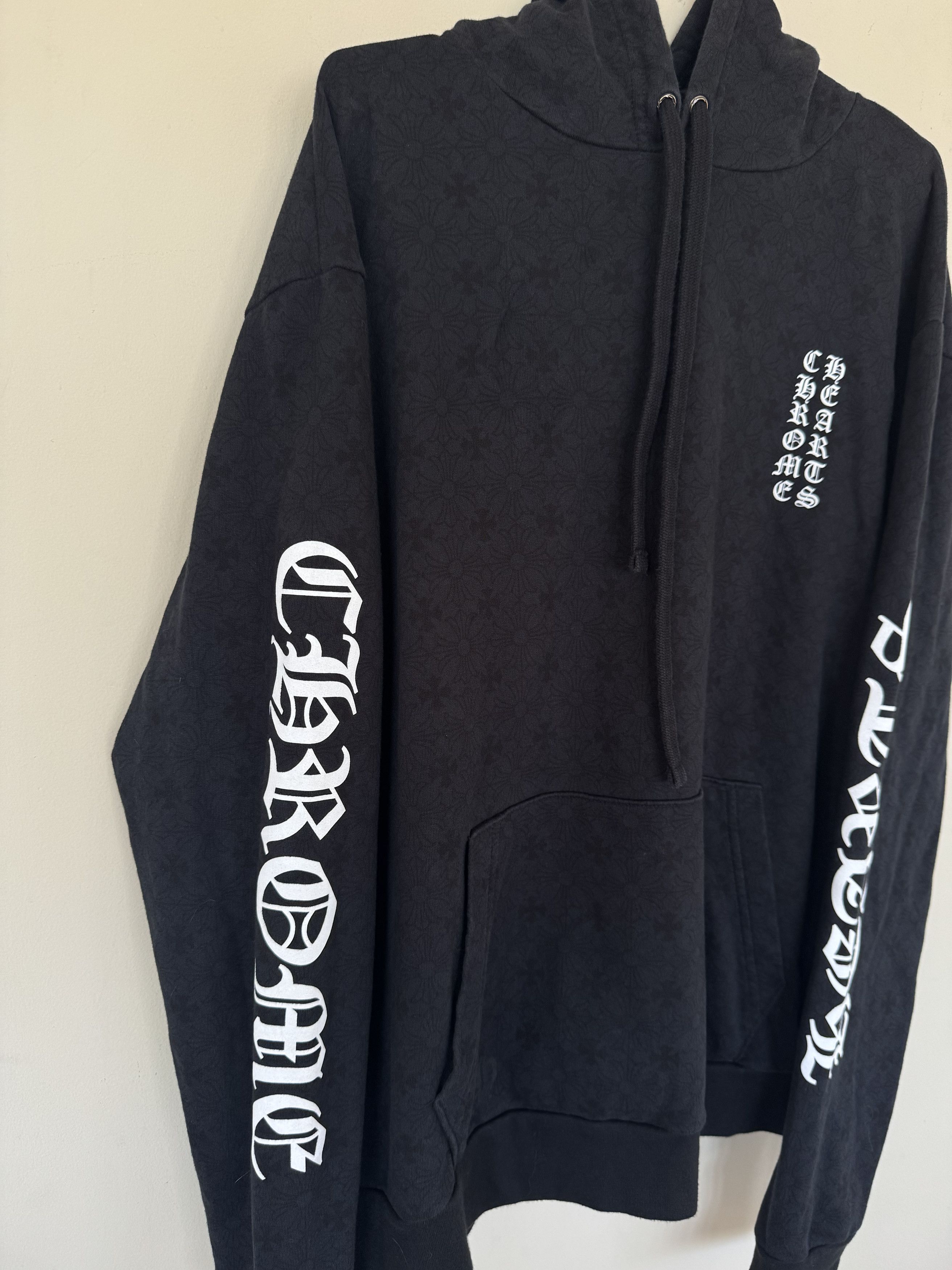 Chrome Hearts CH Monogram Script Hoodie Size US M / EU 48-50 / 2 - 4 Thumbnail