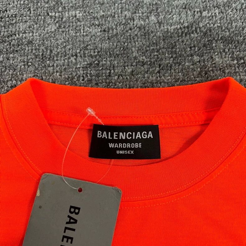 Balenciaga Balenciaga Fluorescent cola short-sleeved T-shirt 2502-Next Size US S / EU 44-46 / 1 - 6 Thumbnail
