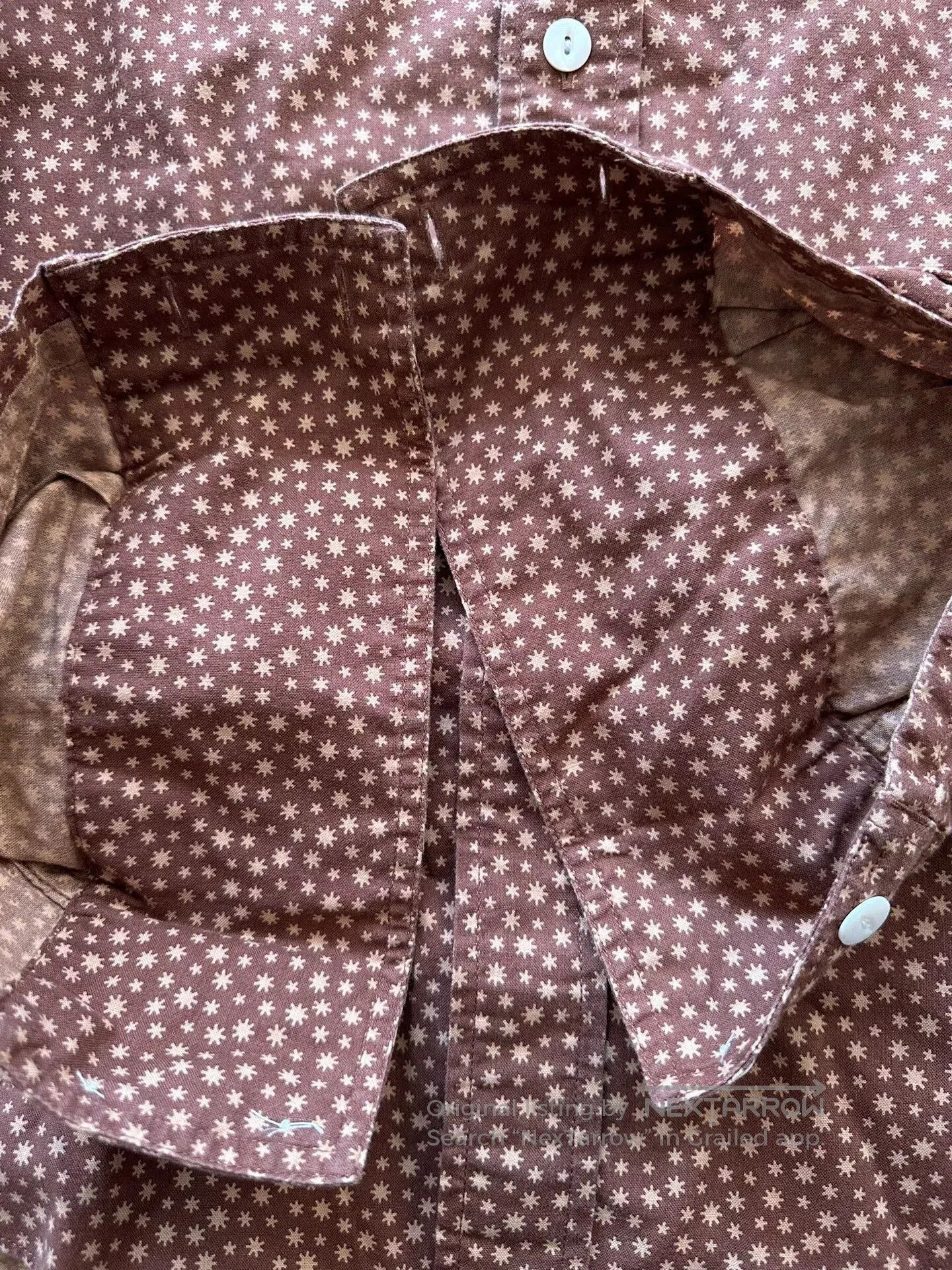 RRL Ralph Lauren RRL Star Patterned Shirt. Size US M / EU 48-50 / 2 - 6 Thumbnail