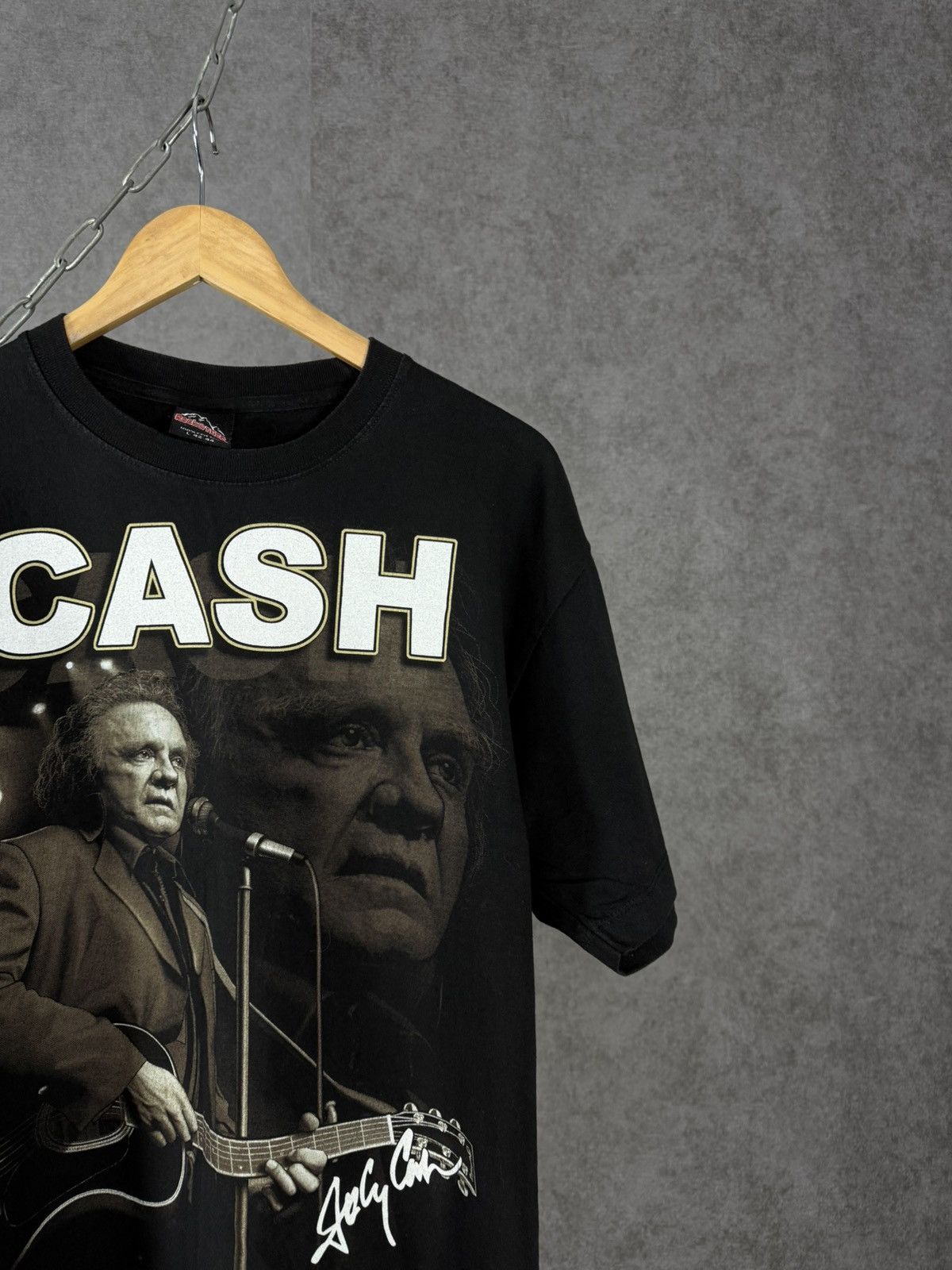 Band Tees Johnny Cash rock band tee Size US L / EU 52-54 / 3 - 2 Thumbnail