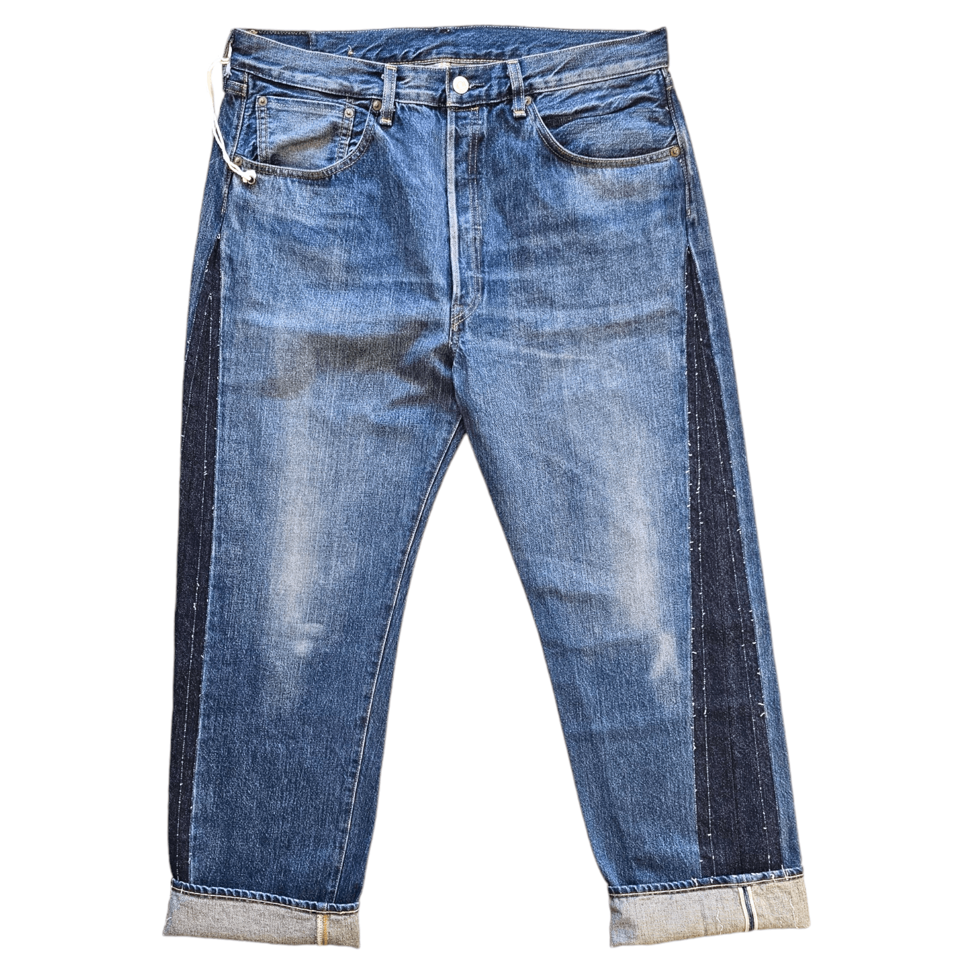 image of Levis Vintage Clothing 275$ Levi's Vintage Clothing 1955 501 Xx Big E Selvedge Ss22 in Blue (Size 3