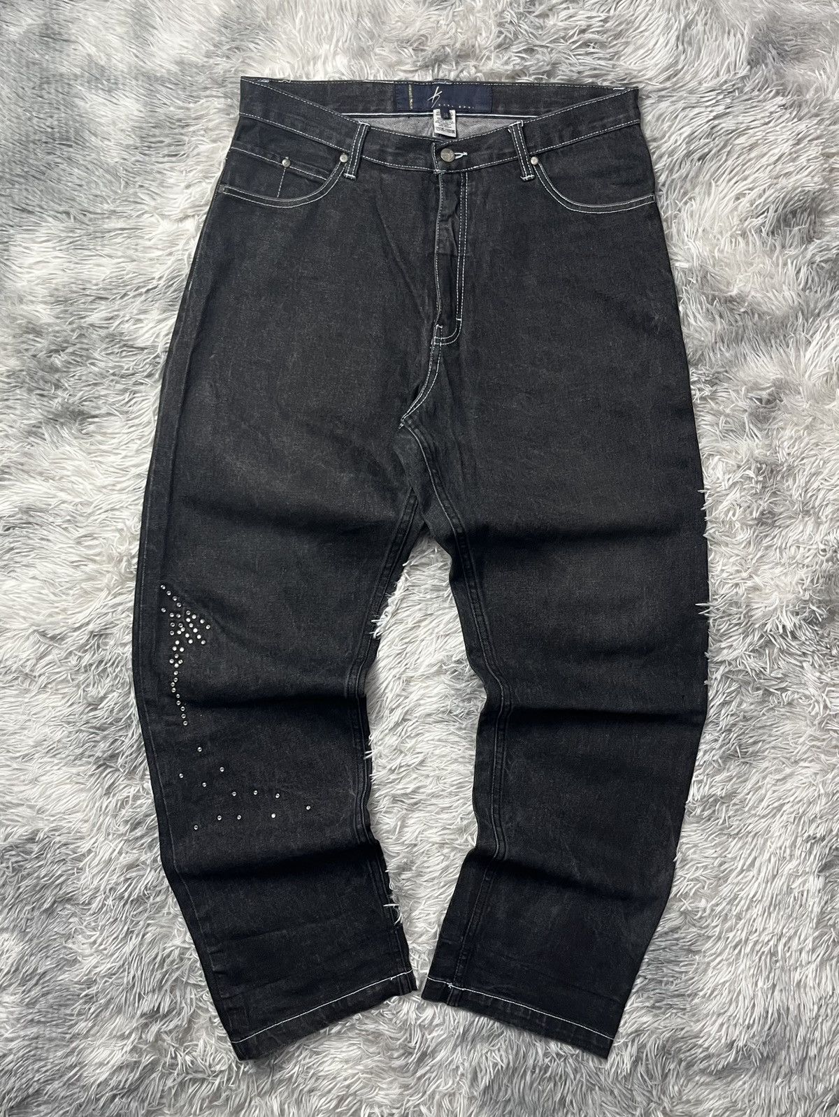 Karl Kani Vintage 90s karl kani jeans black Size US 34 / EU 50 - 3 Thumbnail
