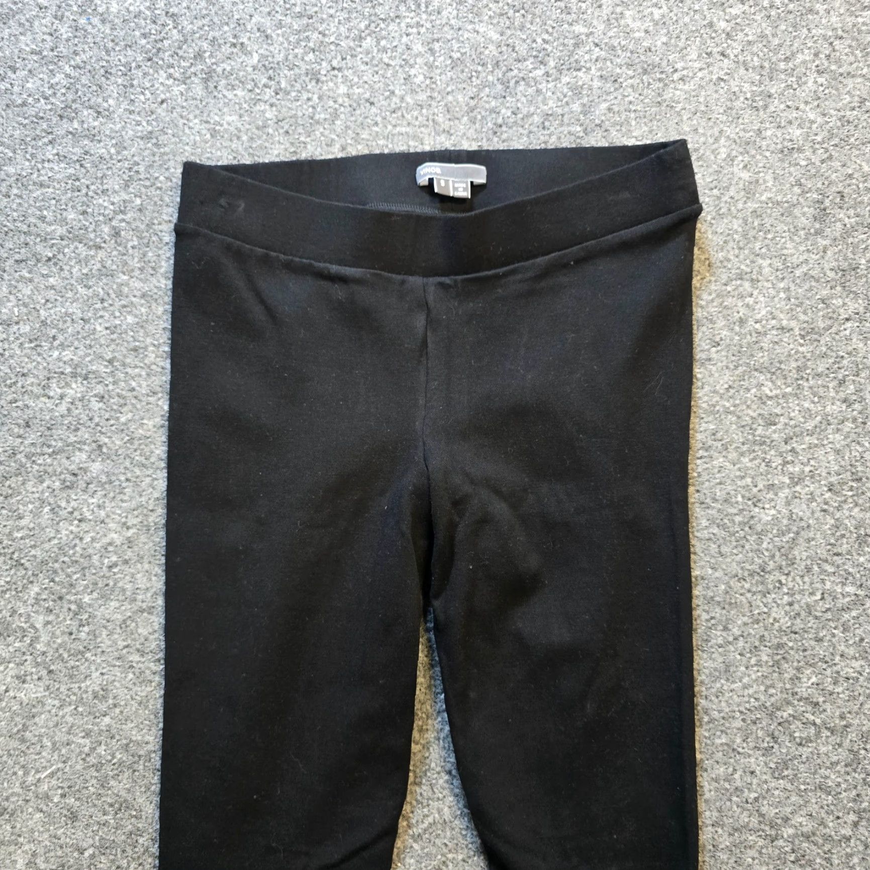 Vince Vince Pants Womens Size Small Black Skinny Leggings Stretch Ponte Capsule Casual Pants Size 28" / US 6 / IT 42 - 2 Thumbnail