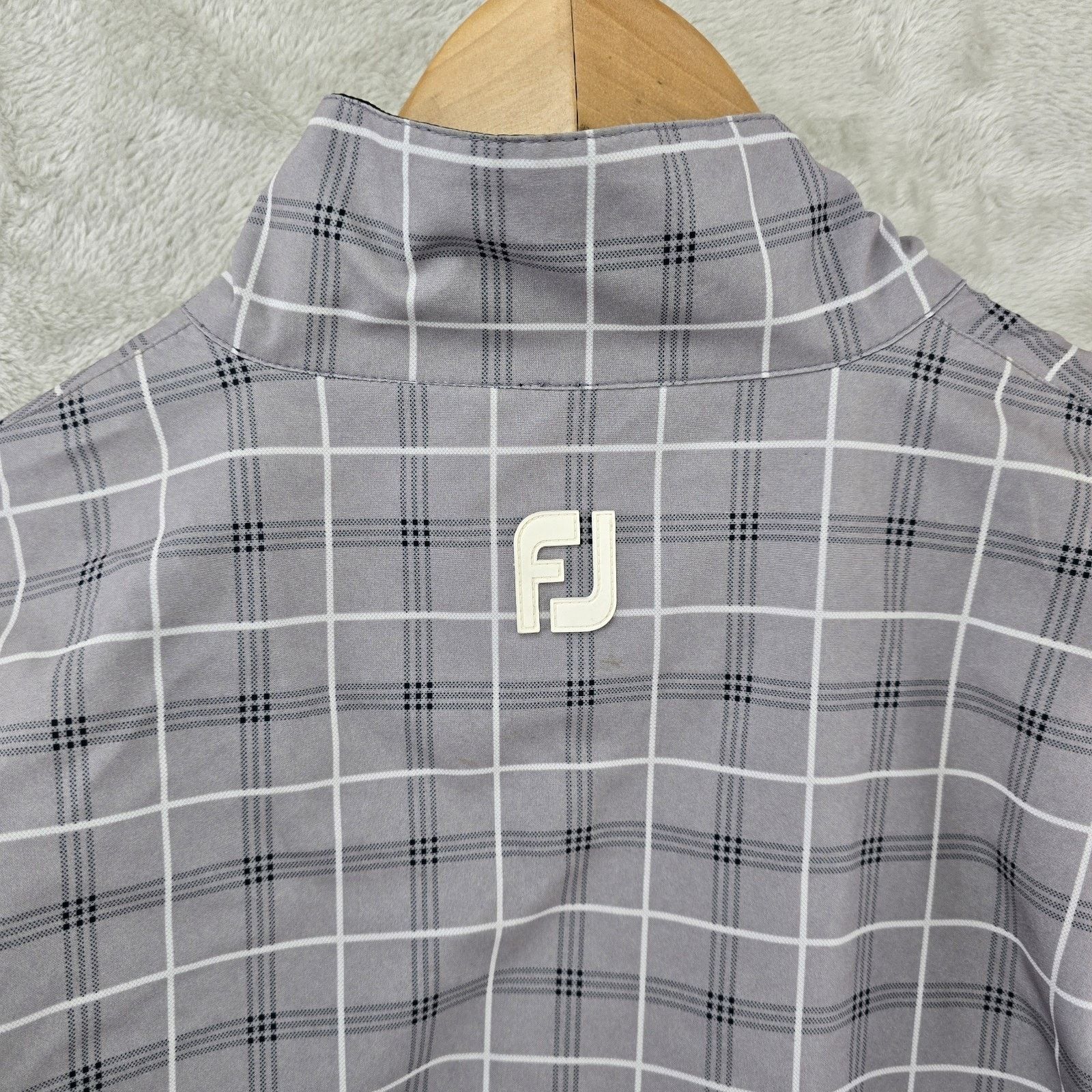 Footjoy FootJoy DryJoys HydroLite Golf Rain Jacket Medium Plaid Size US M / EU 48-50 / 2 - 16 Thumbnail