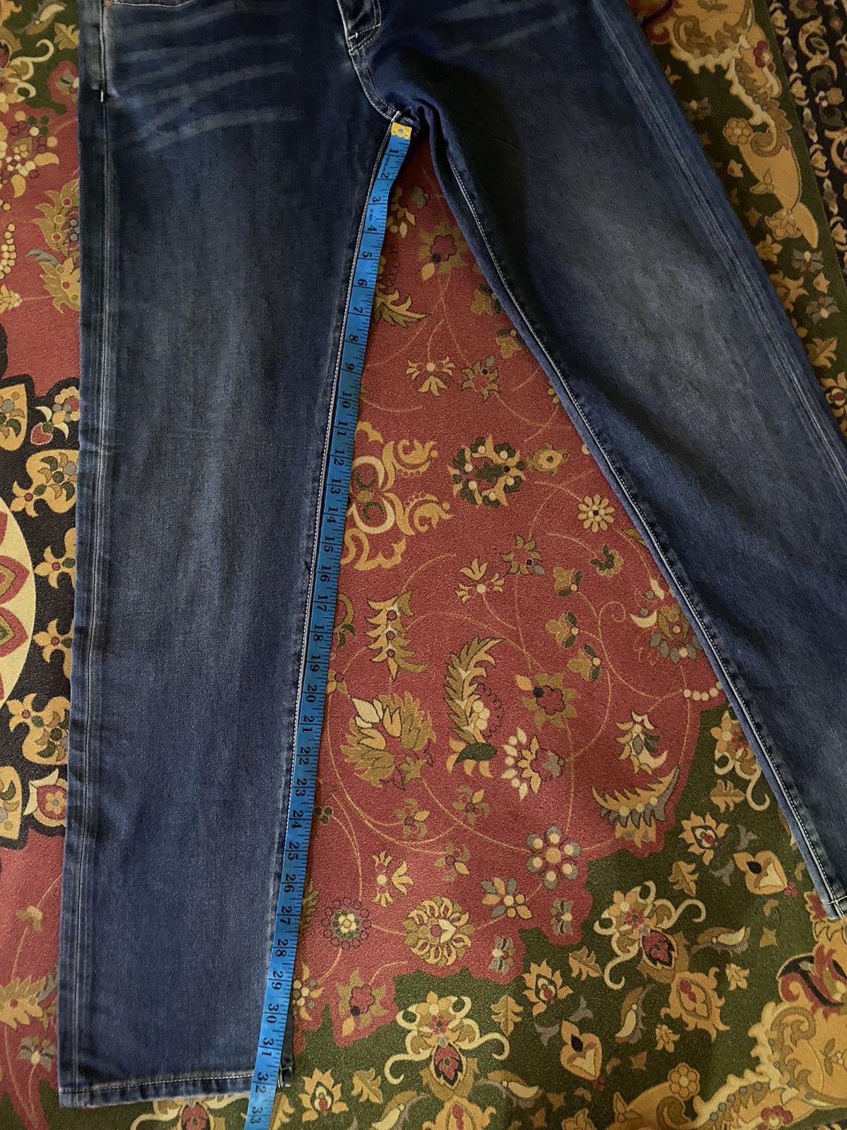 Armani Exchange × Designer × Vintage Armani Exchange Slim Fit Blue Denim Size US 32 / EU 48 - 15 Thumbnail