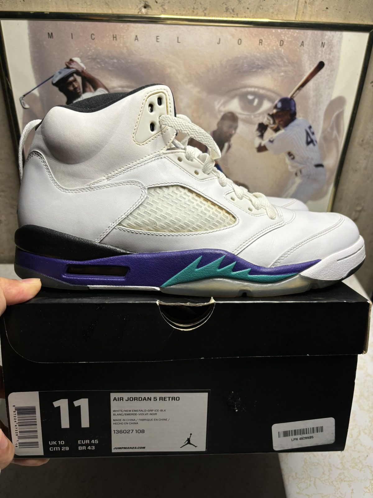 Air Jordan 5 Retro 2013 Grape 2013