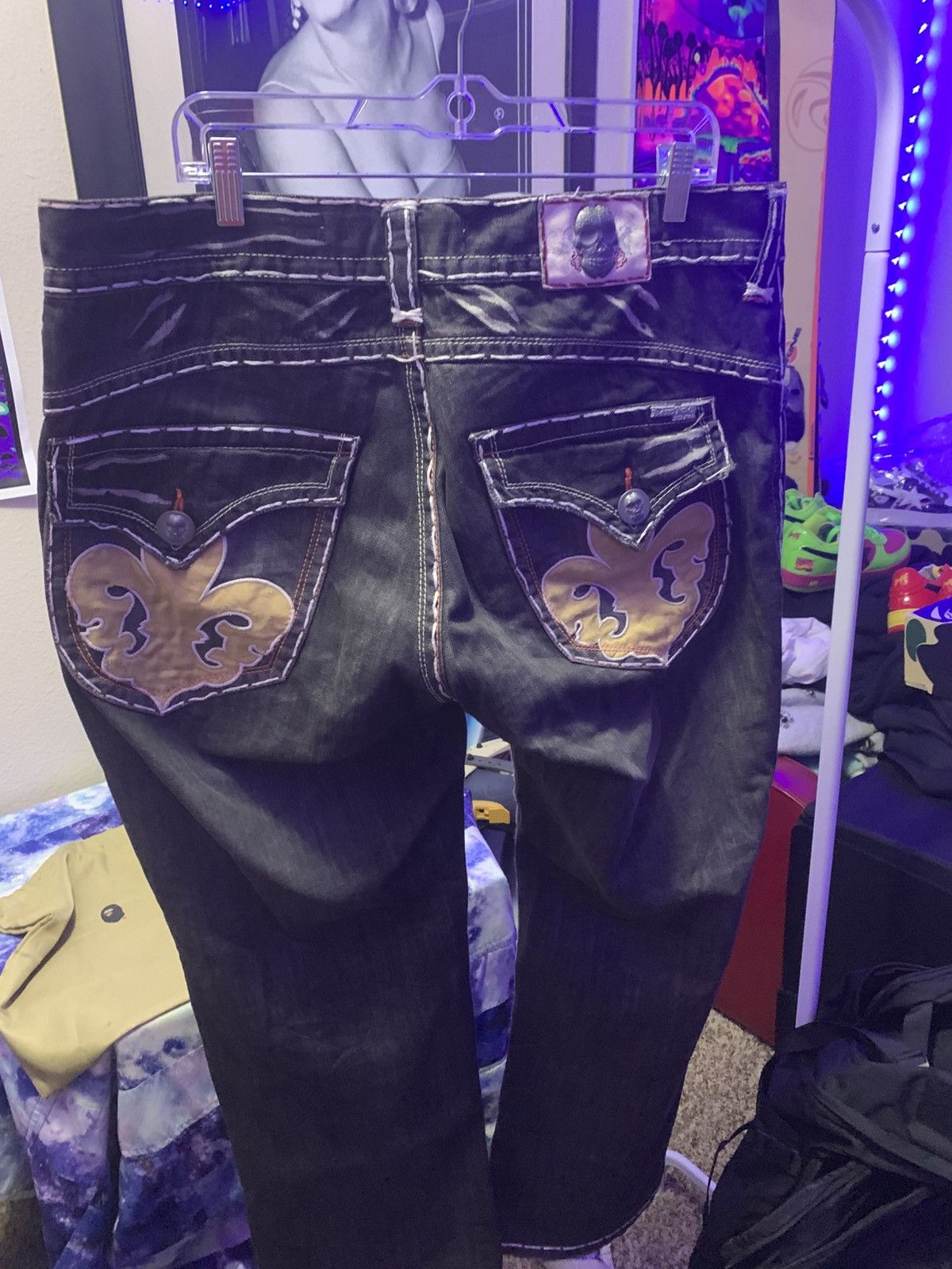 Other Vintage Laguna Beach Y2K Men’s Denim Pants Size US 38 / EU 54 - 7 Thumbnail