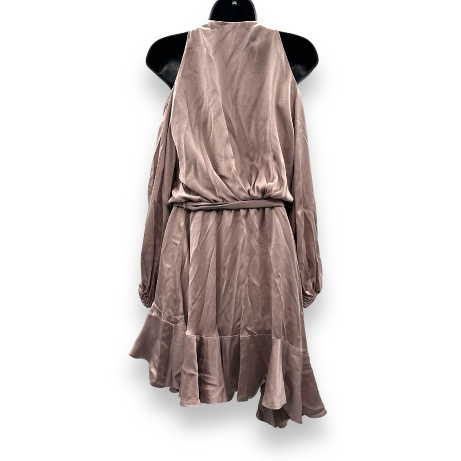 Zimmermann Zimmerman Silk Sueded Billow Cold Shoulder Tie Mini Dress 6 Size M / US 6-8 / IT 42-44 - 7 Thumbnail