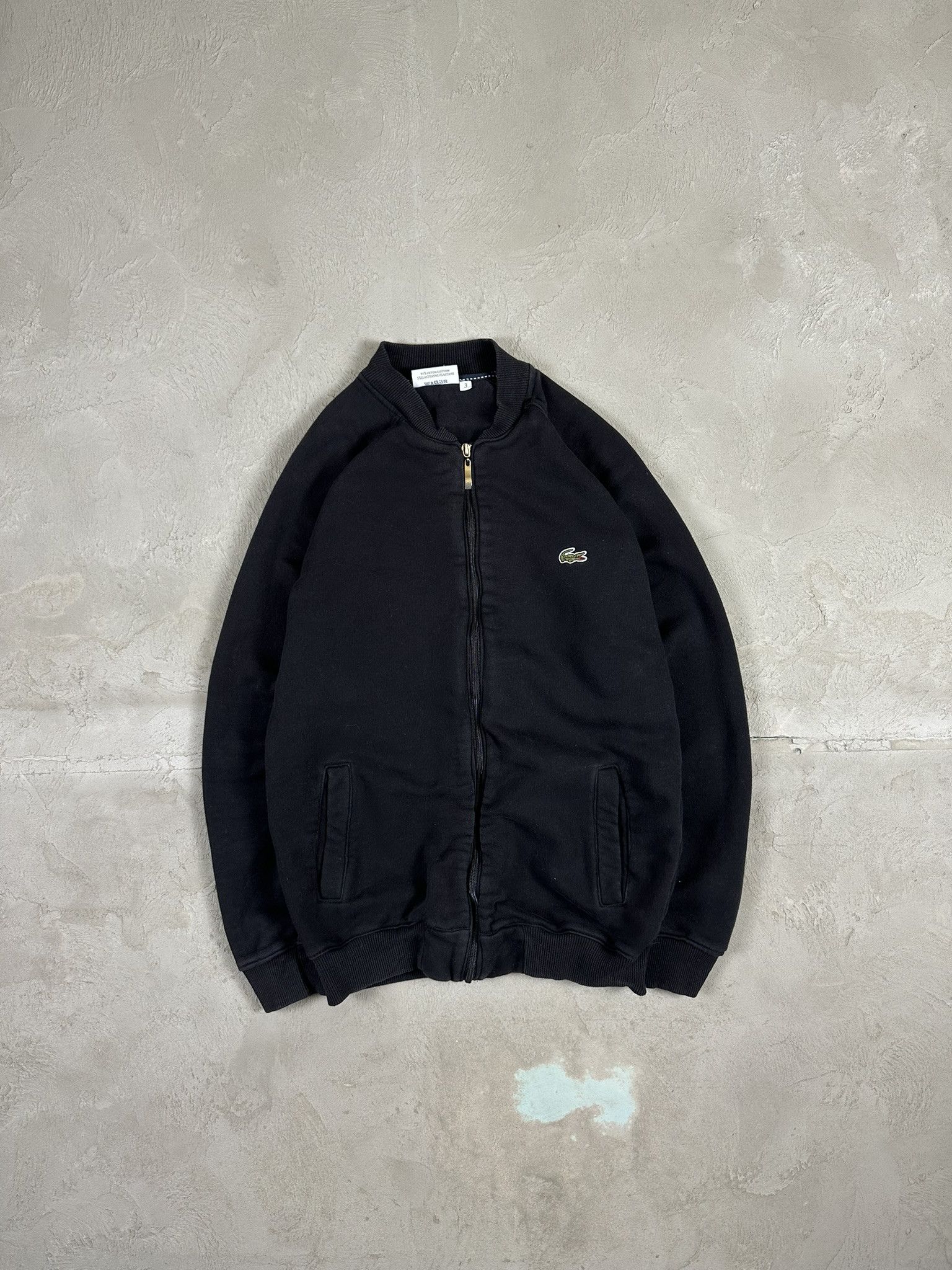 Lacoste Vintage Y2k Lacoste Logo Zip Sweatshirt Size US M / EU 48-50 / 2 - 1 Thumbnail