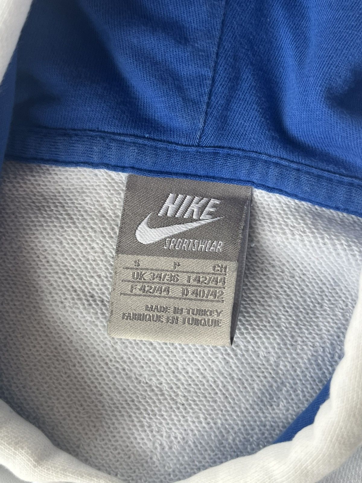 Nike Vintage hoodie Nike Soccer football team F.C Internazionale Size US S / EU 44-46 / 1 - 8 Thumbnail
