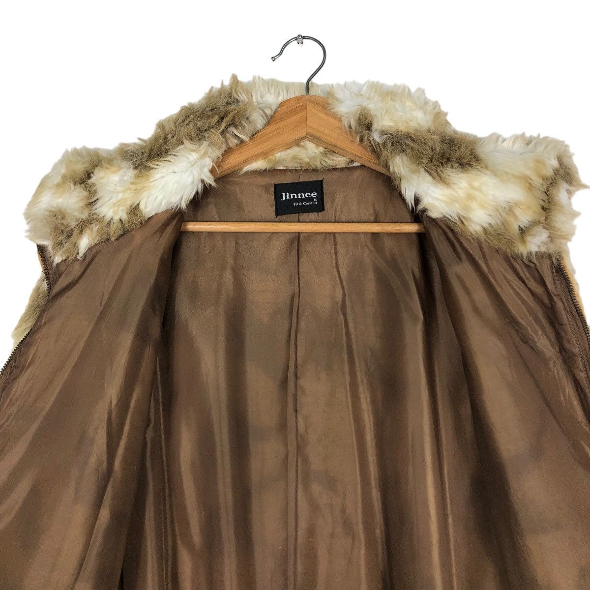 Japanese Brand 🔥Vtg Bomber Jacket Jinnee Mink Fur Inspire Issey Miyake Size US L / EU 52-54 / 3 - 13 Thumbnail
