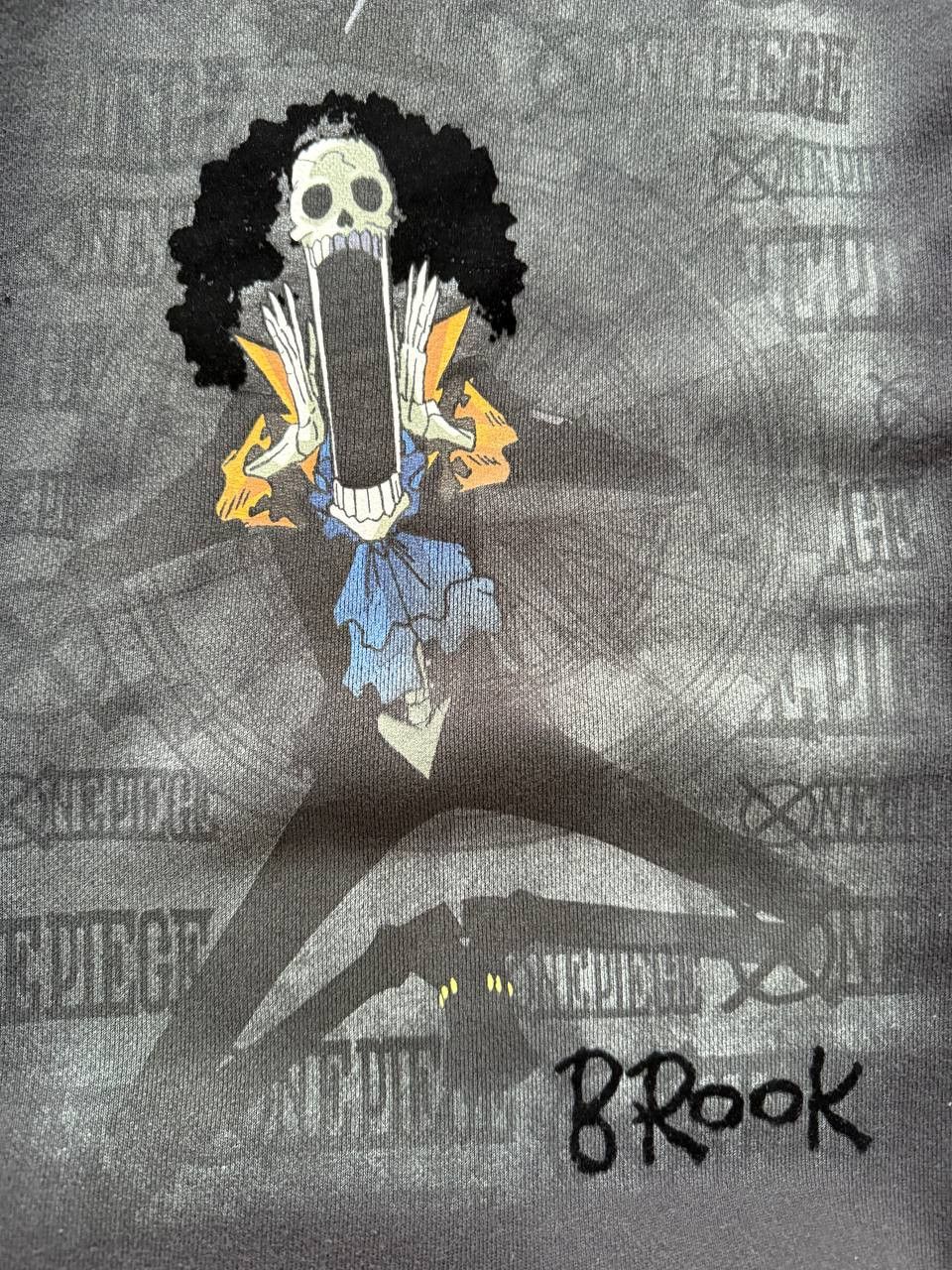 Anime VERY RARE Vintage BALENO One Piece BROOK SOLO Size US L / EU 52-54 / 3 - 3 Thumbnail
