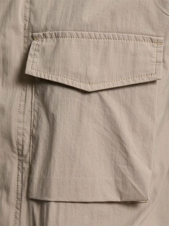 Aspesi o1lsvrm0425 Minifield Cotton Blend Poplin Jacket in Grey Size US XS / EU 42 / 0 - 4 Thumbnail