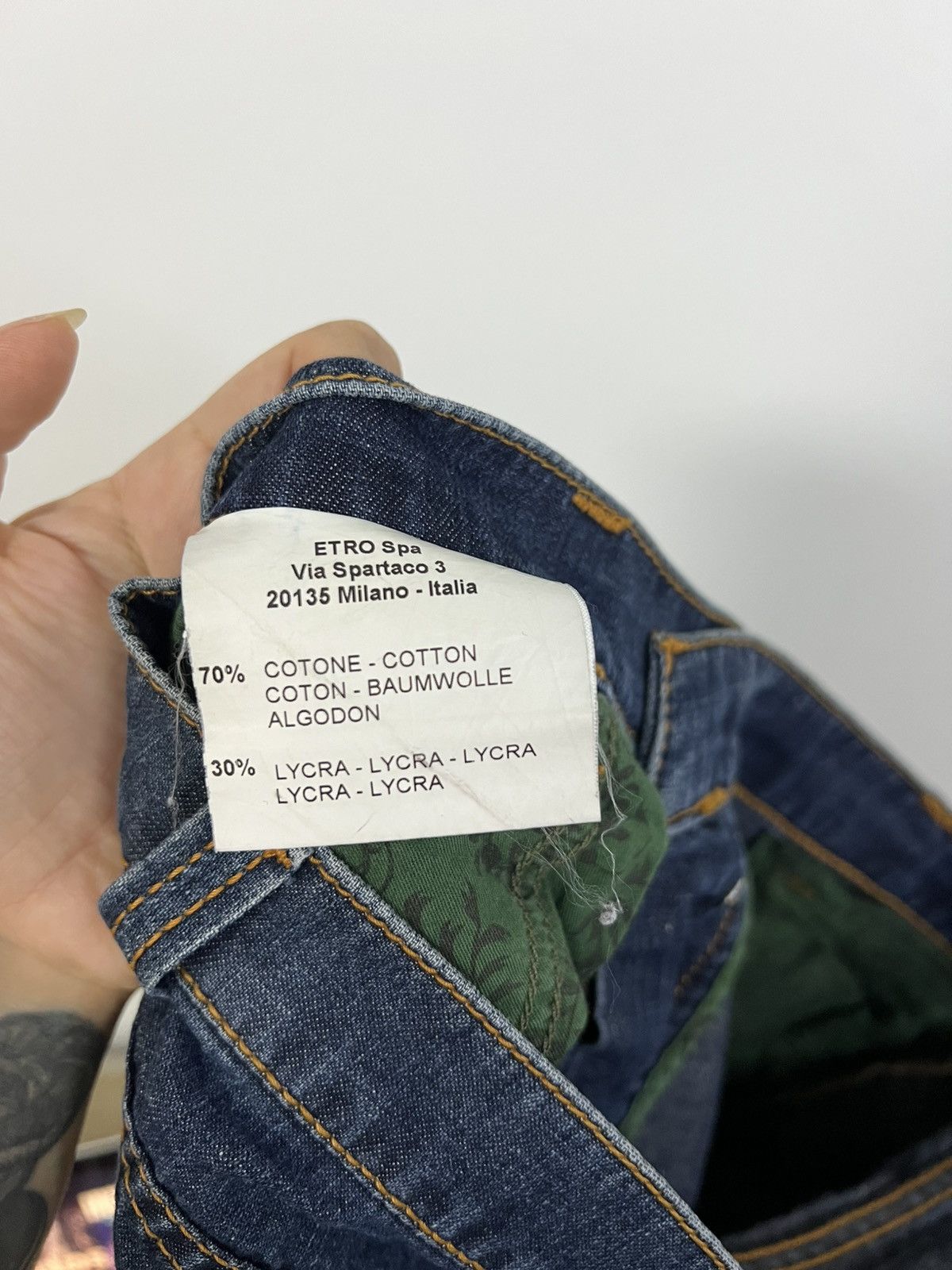 Etro Etro denim jeans S/M blue Size 30" / US 8 / IT 44 - 4 Thumbnail