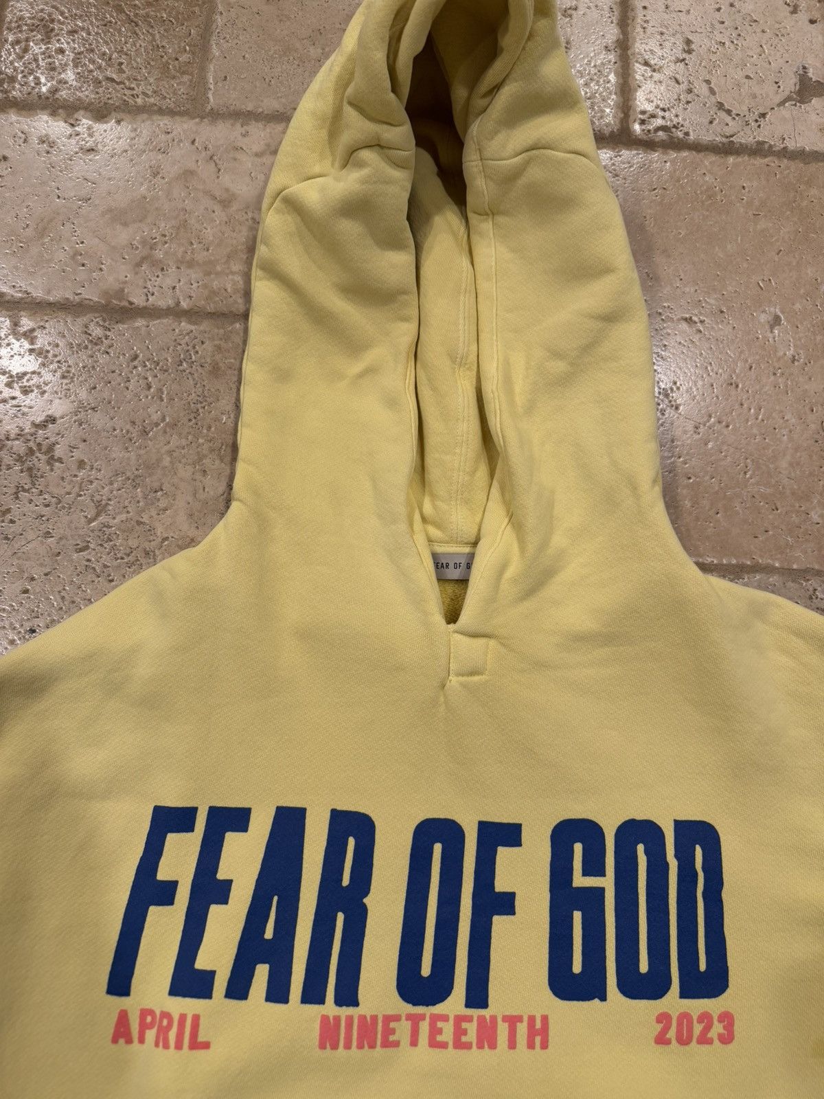 Fear of God × RRR-123 Fear of God x RRR-123 STAFF Hollywood Bowl Yellow Hoodie Size US S / EU 44-46 / 1 - 9 Thumbnail