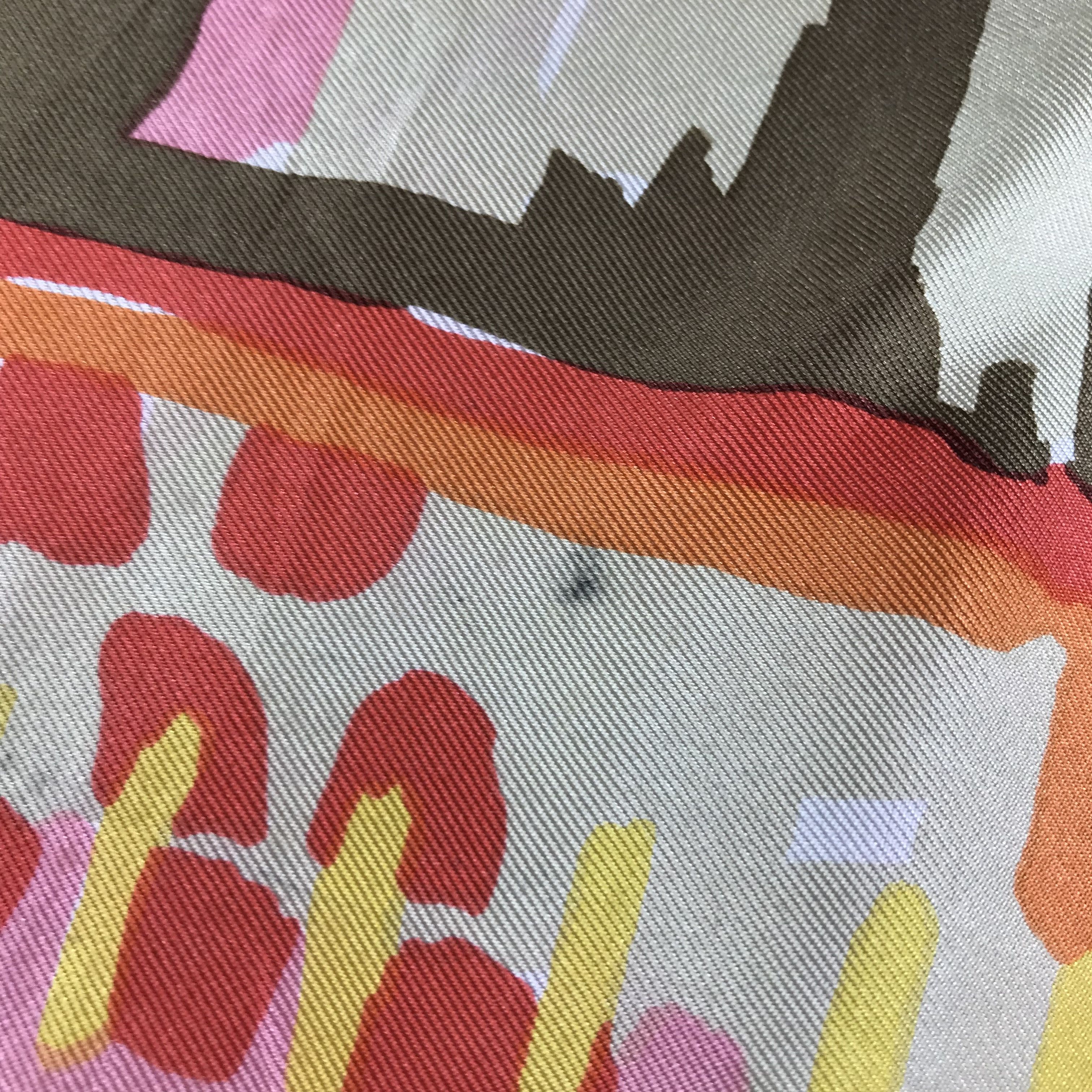 Japanese Brand Vintage P. A. S. Silk Scarf M119 Size ONE SIZE - 5 Thumbnail