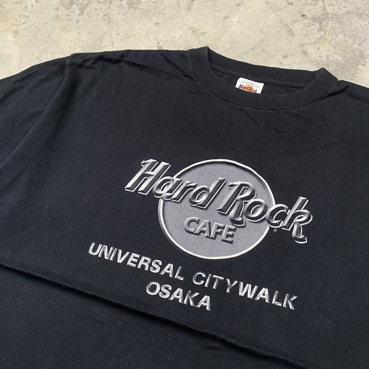 Hard Rock Cafe × Vintage y2k Hard Rock Cafe Universal Citywalk Osaka Tee Size US XL / EU 56 / 4 - 2 Thumbnail