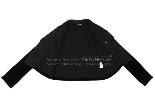 Comme des Garcons Comme des Garcons size F Black vintage velvet double-breas Size M / US 6-8 / IT 42-44 - 5 Thumbnail