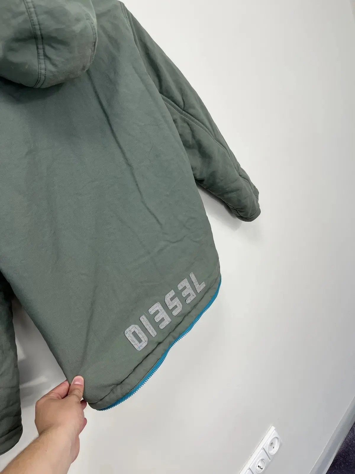 Diesel × Vintage Vintage Diesel Women's Y2K Hype Avant Garde Japanese Jacket Size L / US 10 / IT 46 - 10 Thumbnail