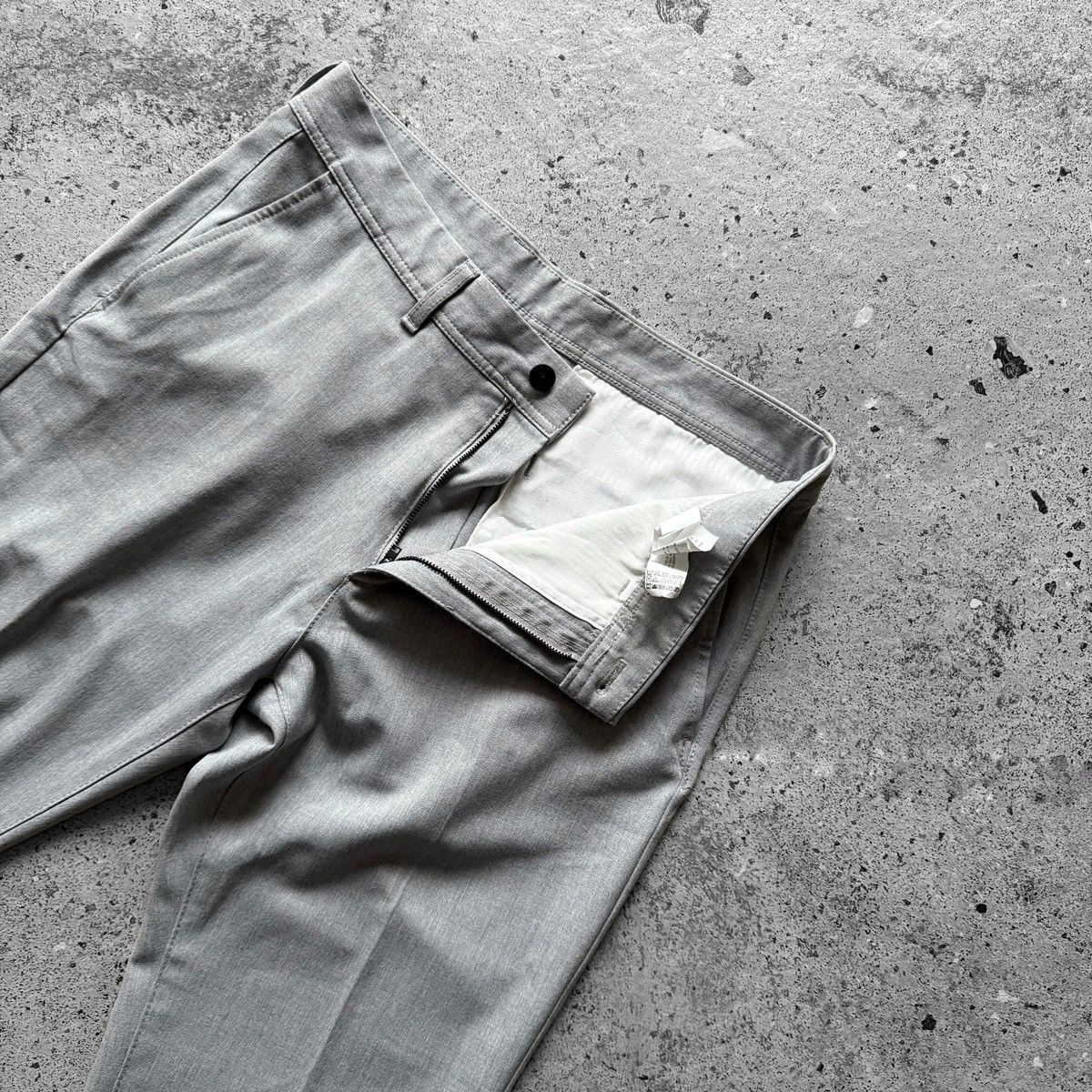 Zara Zara Man Grey Melange Dress Trousers Mens Smart Casual Pants Size US 32 / EU 48 - 4 Thumbnail