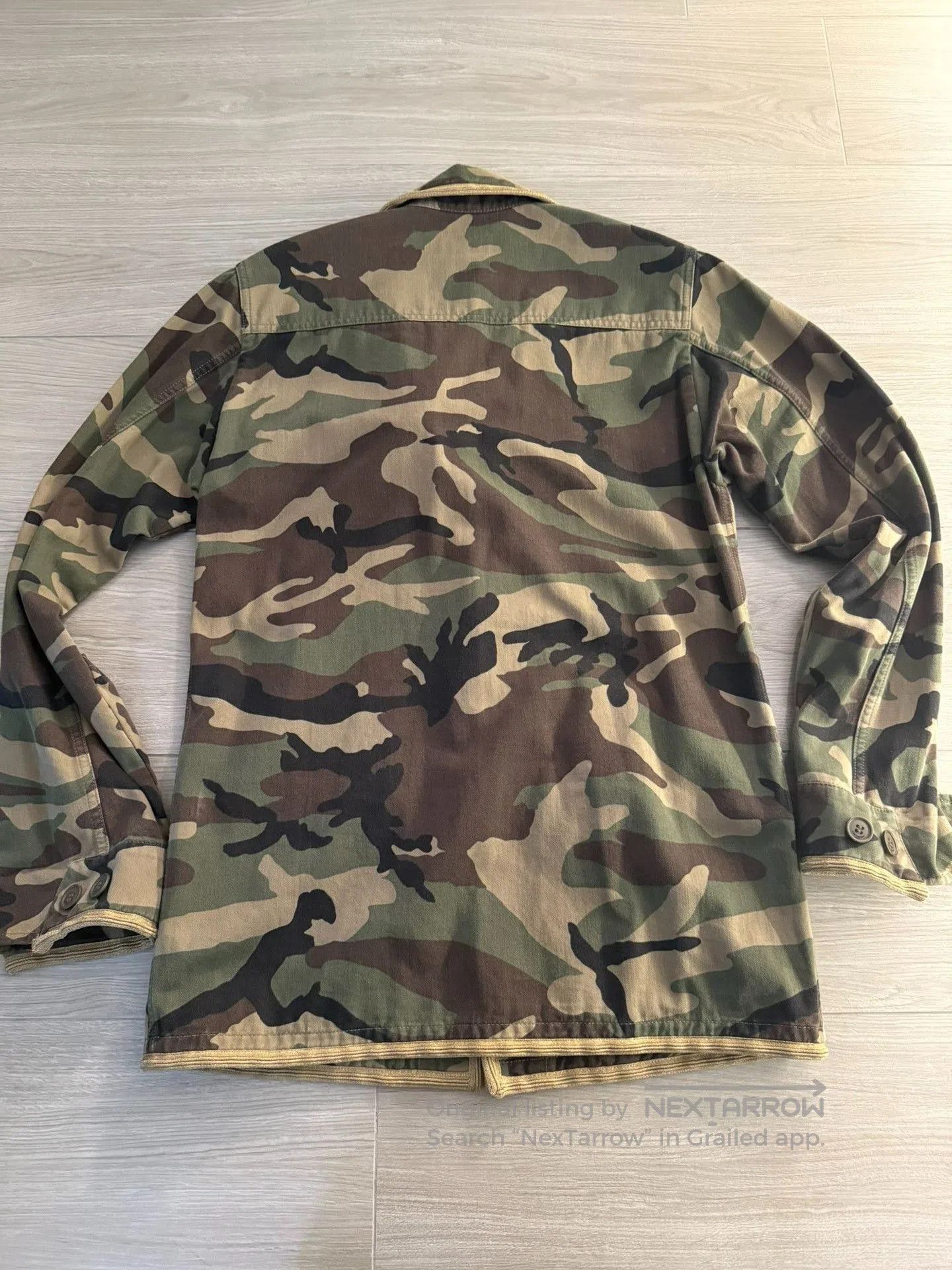 Saint Laurent Paris Saint Laurent Hedi Slimane Camouflage Jacket. Size US S / EU 44-46 / 1 - 8 Thumbnail
