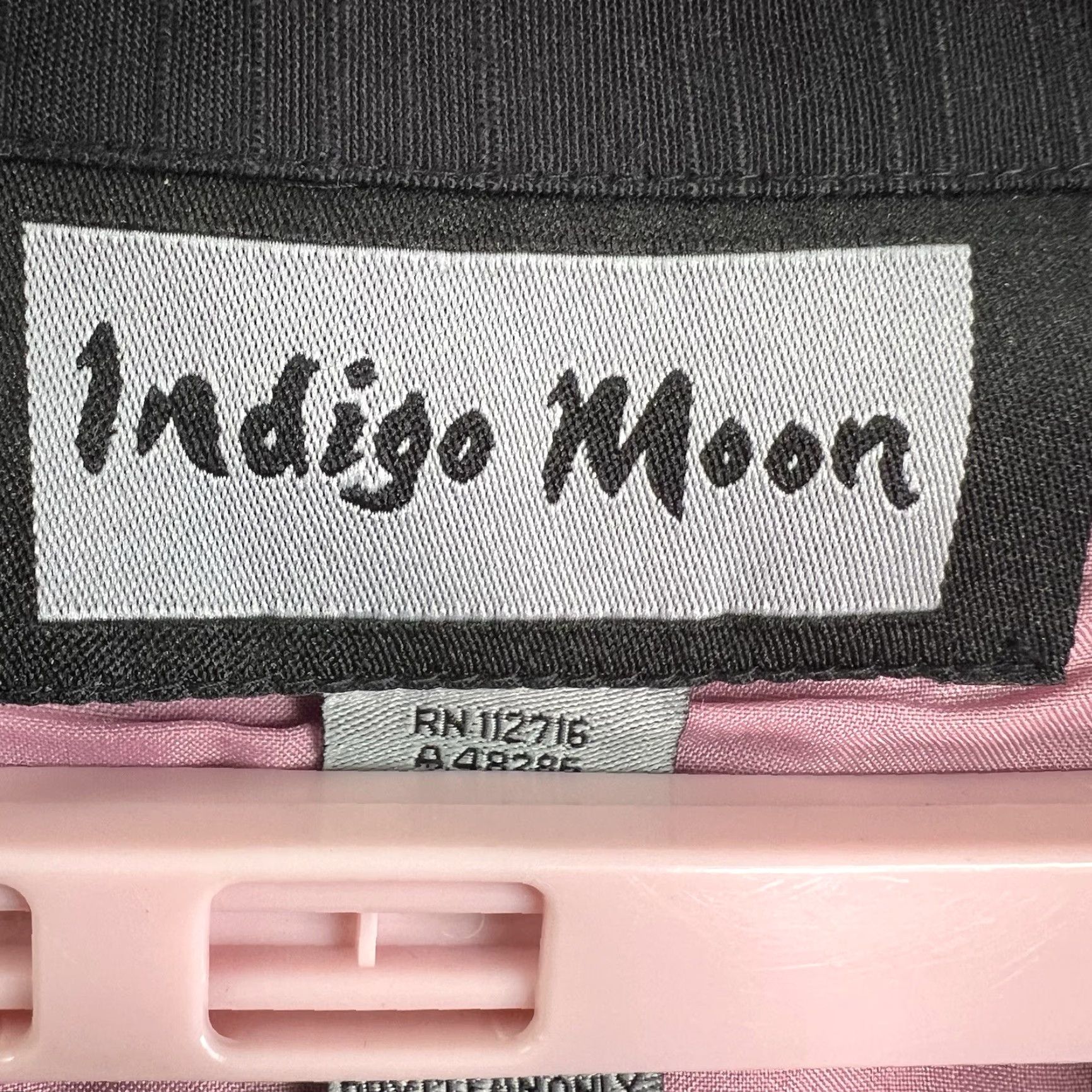 Vintage VINTAGE Indigo Moon Blazer Jacket 1X Womens Patchwork Embroidered Black NWT Size XL / US 12-14 / IT 48-50 - 7 Thumbnail