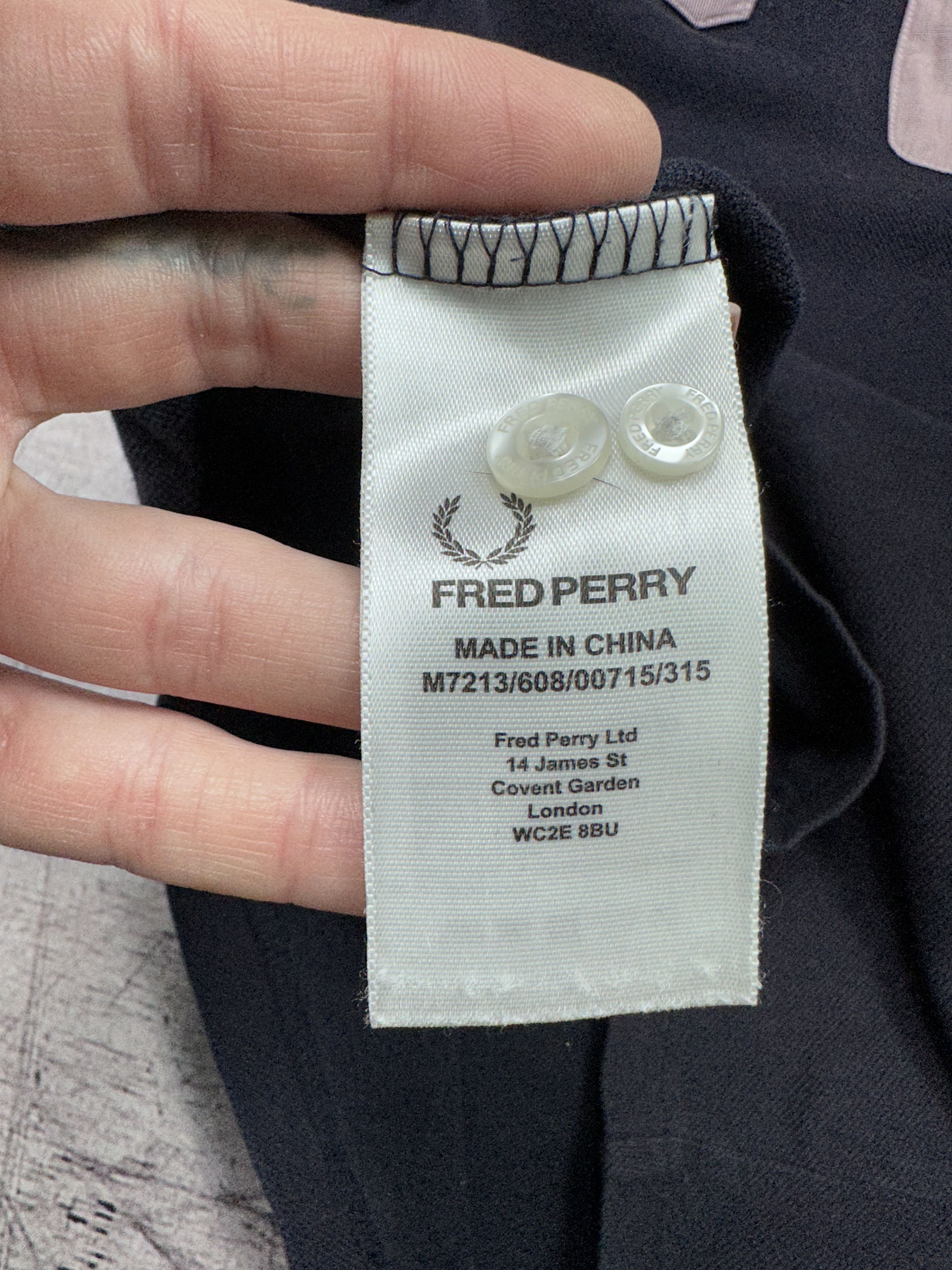 Fred Perry × Vintage Fred Perry Vintage Mens Polo Shirt Size US L / EU 52-54 / 3 - 5 Thumbnail