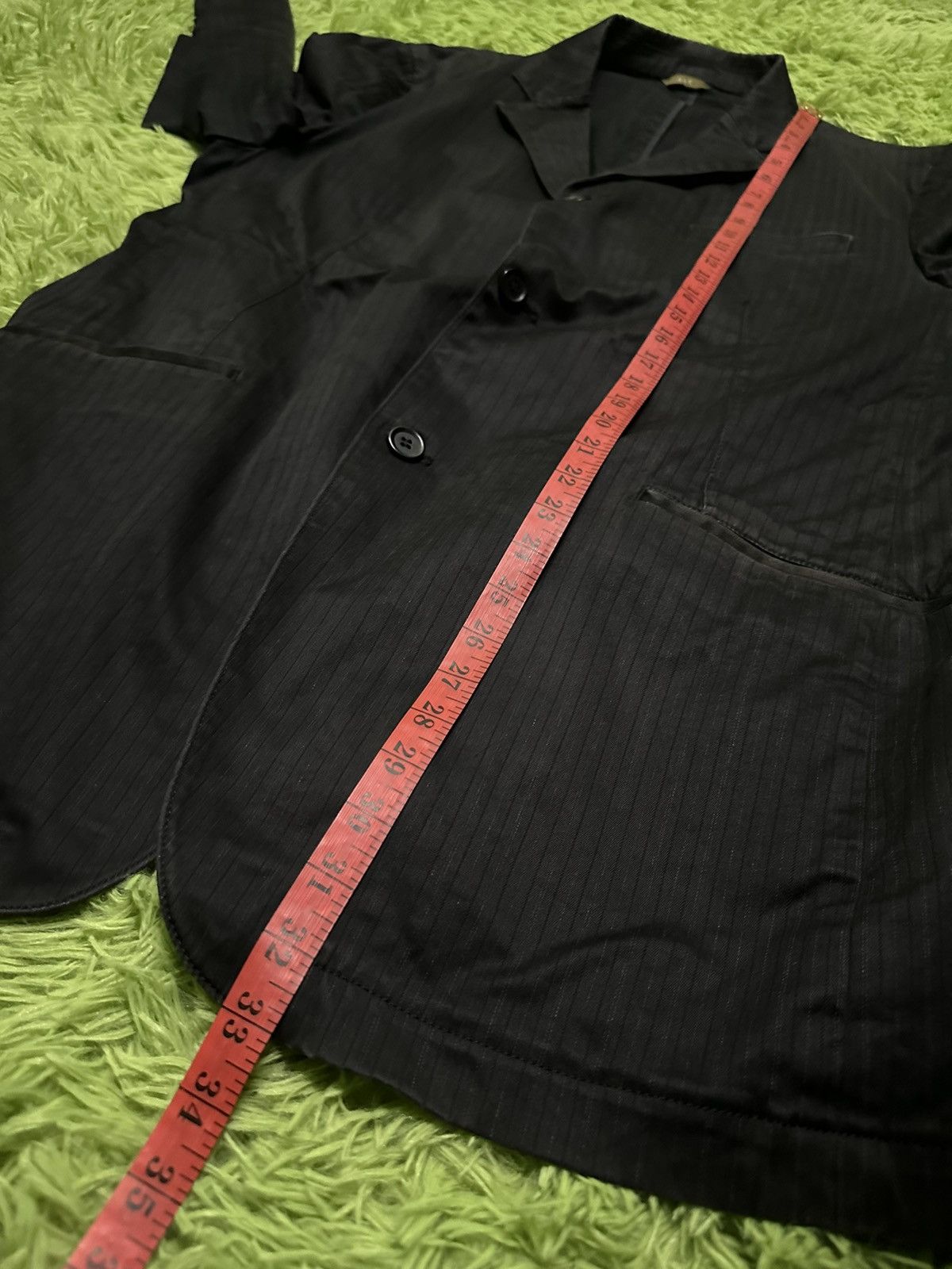 Yohji Yamamoto AAR Yohji Yamamoto striped coat Size US XL / EU 56 / 4 - 16 Thumbnail