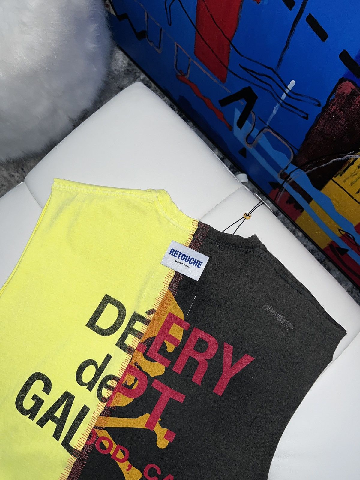 Gallery Dept. Gallery dept retouche cut off t shirt Size US L / EU 52-54 / 3 - 6 Thumbnail