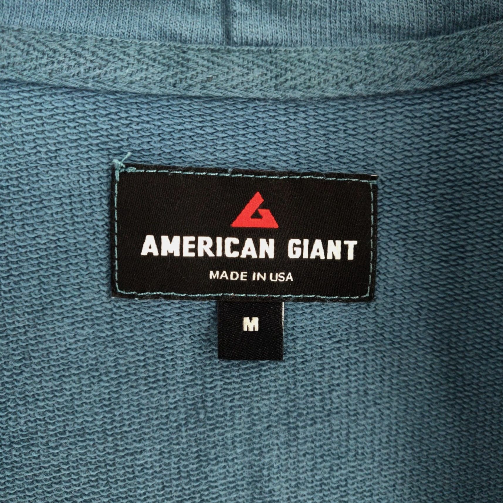 Vintage American Giant Sweater Mens Medium Blue Pullover Cotton Midweight Front Pocket Size US M / EU 48-50 / 2 - 6 Thumbnail