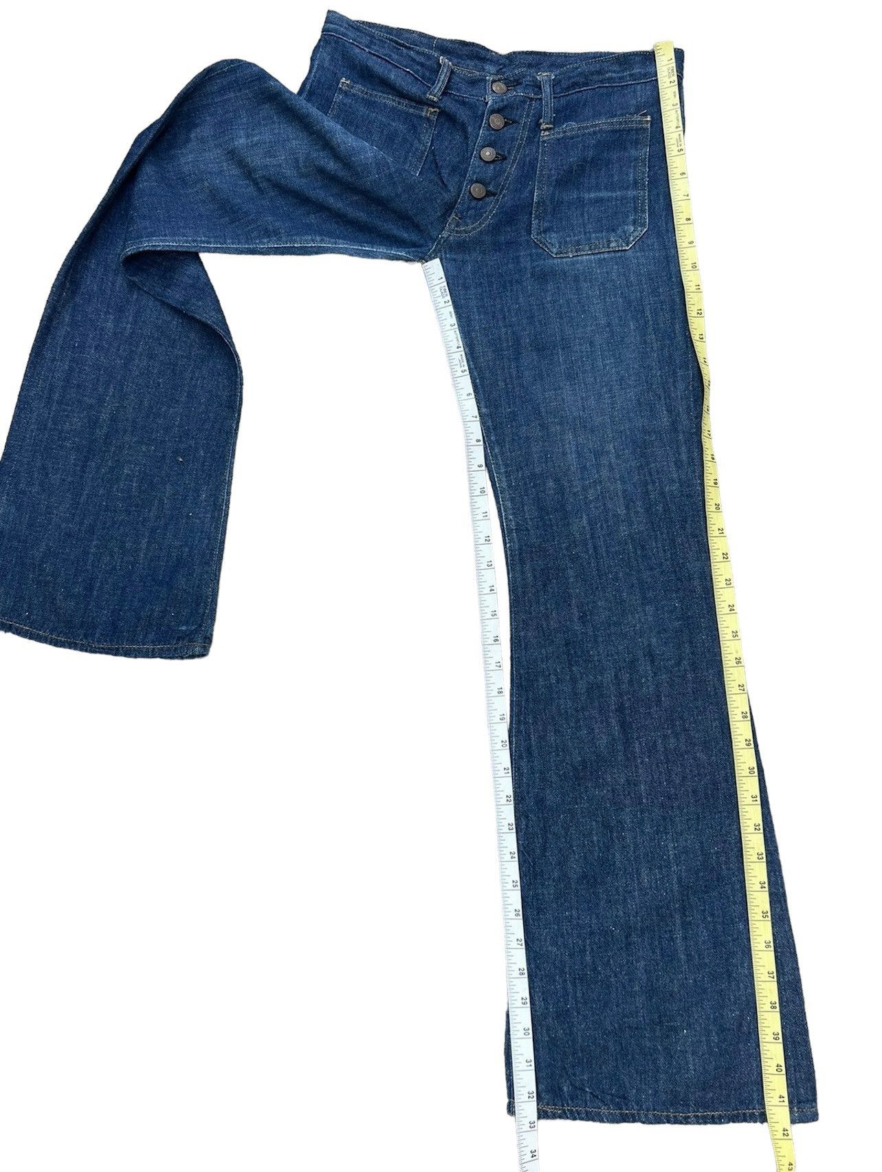 Edwin Vintage 70s Edwin Light Denim Super Flare Jeans Size US 30 / EU 46 - 5 Thumbnail