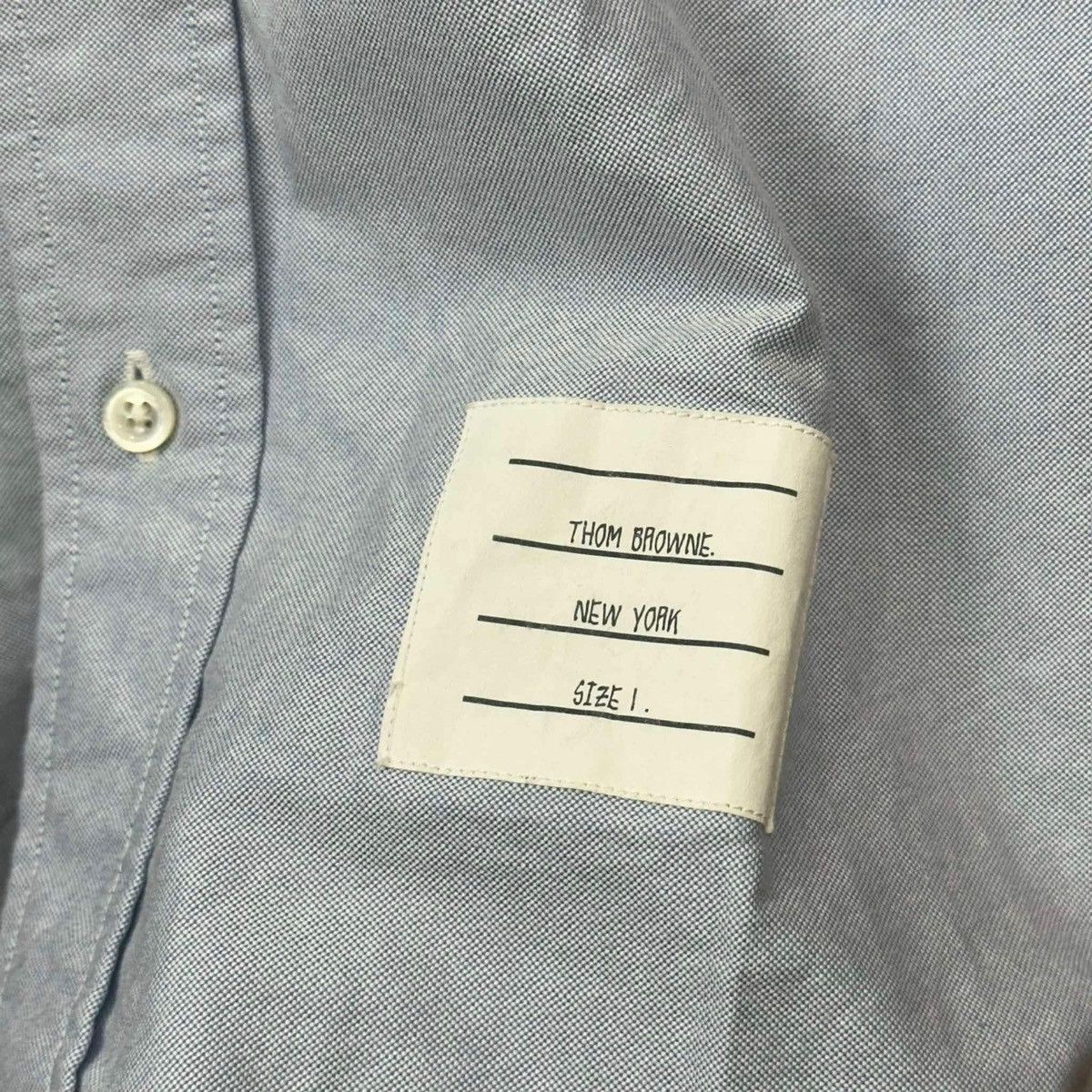Thom Browne THOM BROWNE OXFORD 4BAR SHIRT Size US M / EU 48-50 / 2 - 9 Thumbnail